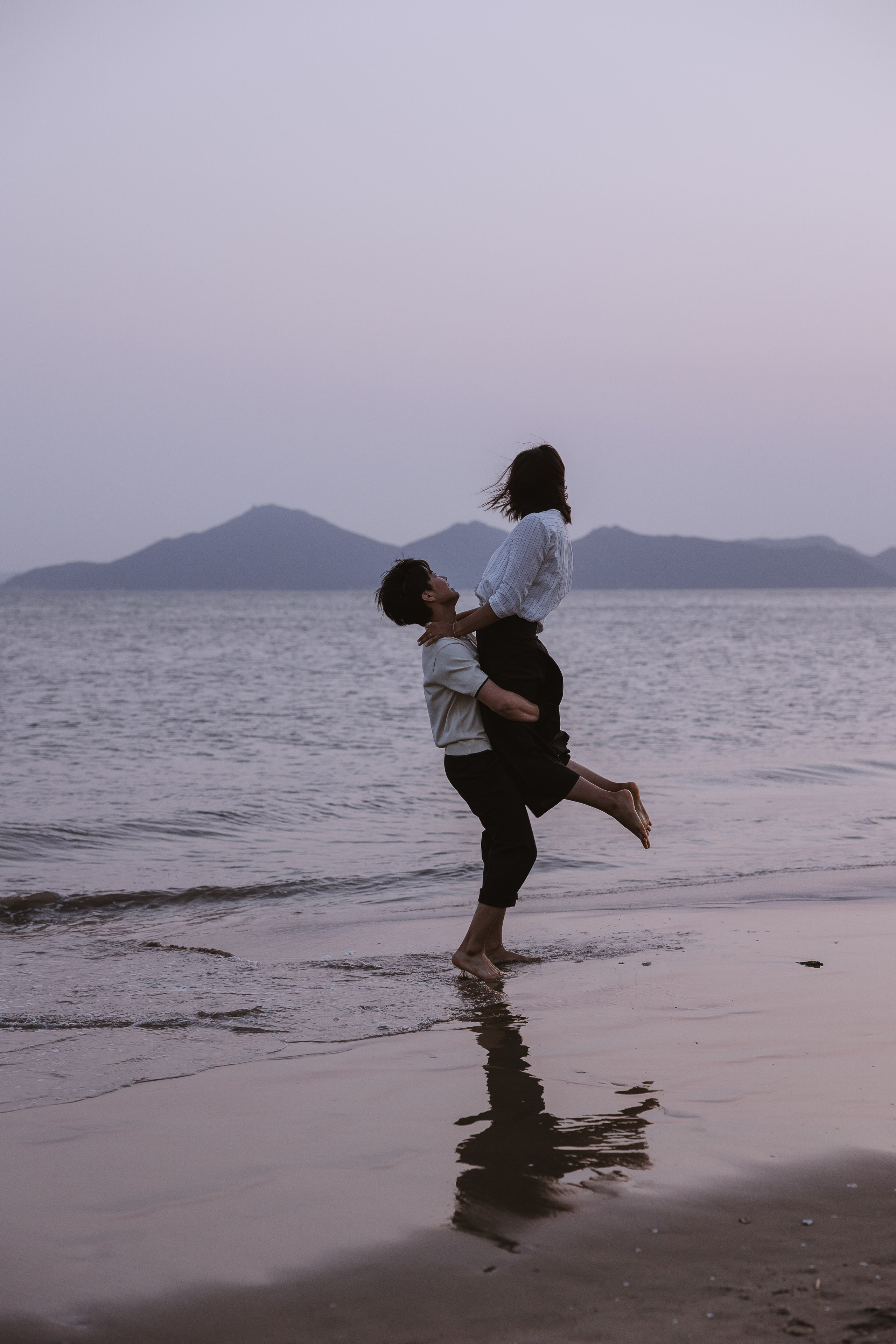 This is an evening walk of lovers. Your photographer in Busan (South Korea) Aleksandra Anufriy