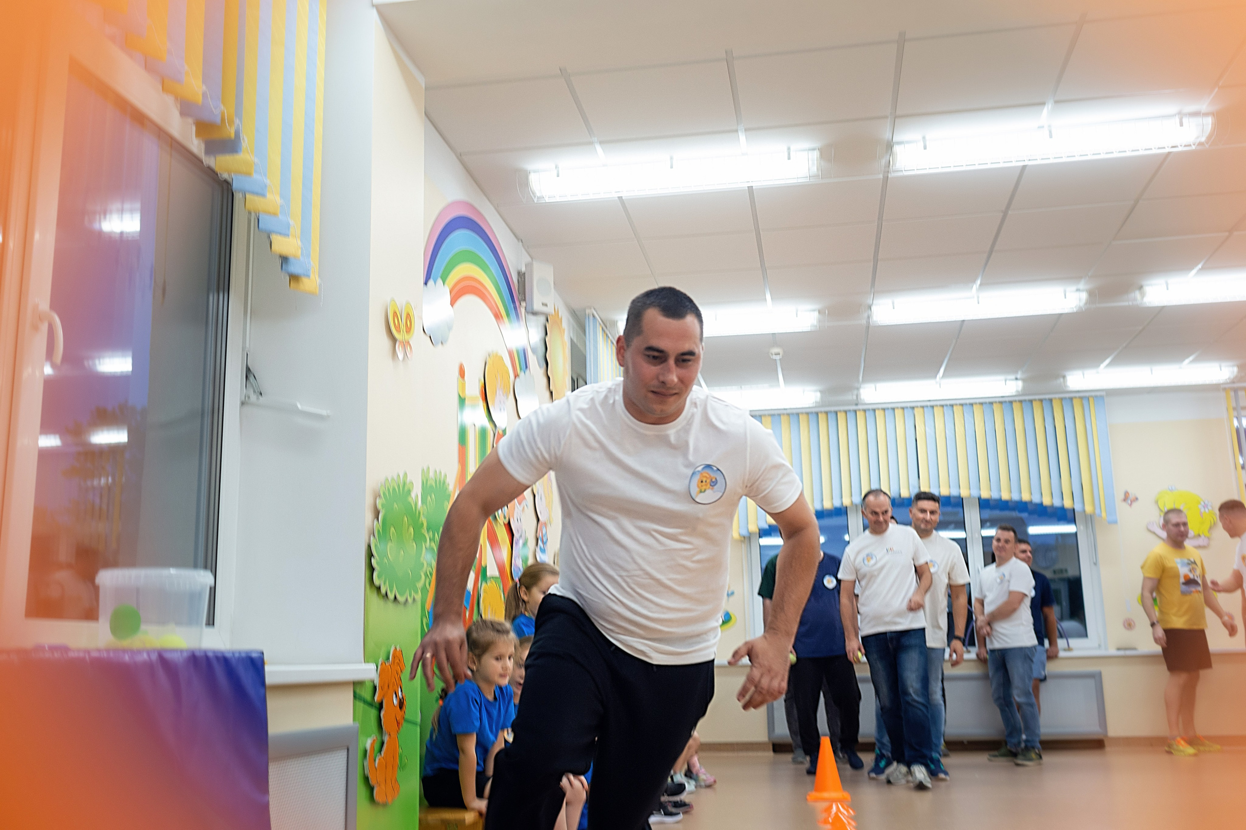 День пап в детском саду_2024. Семейный фотограф в Санкт-Петербурге