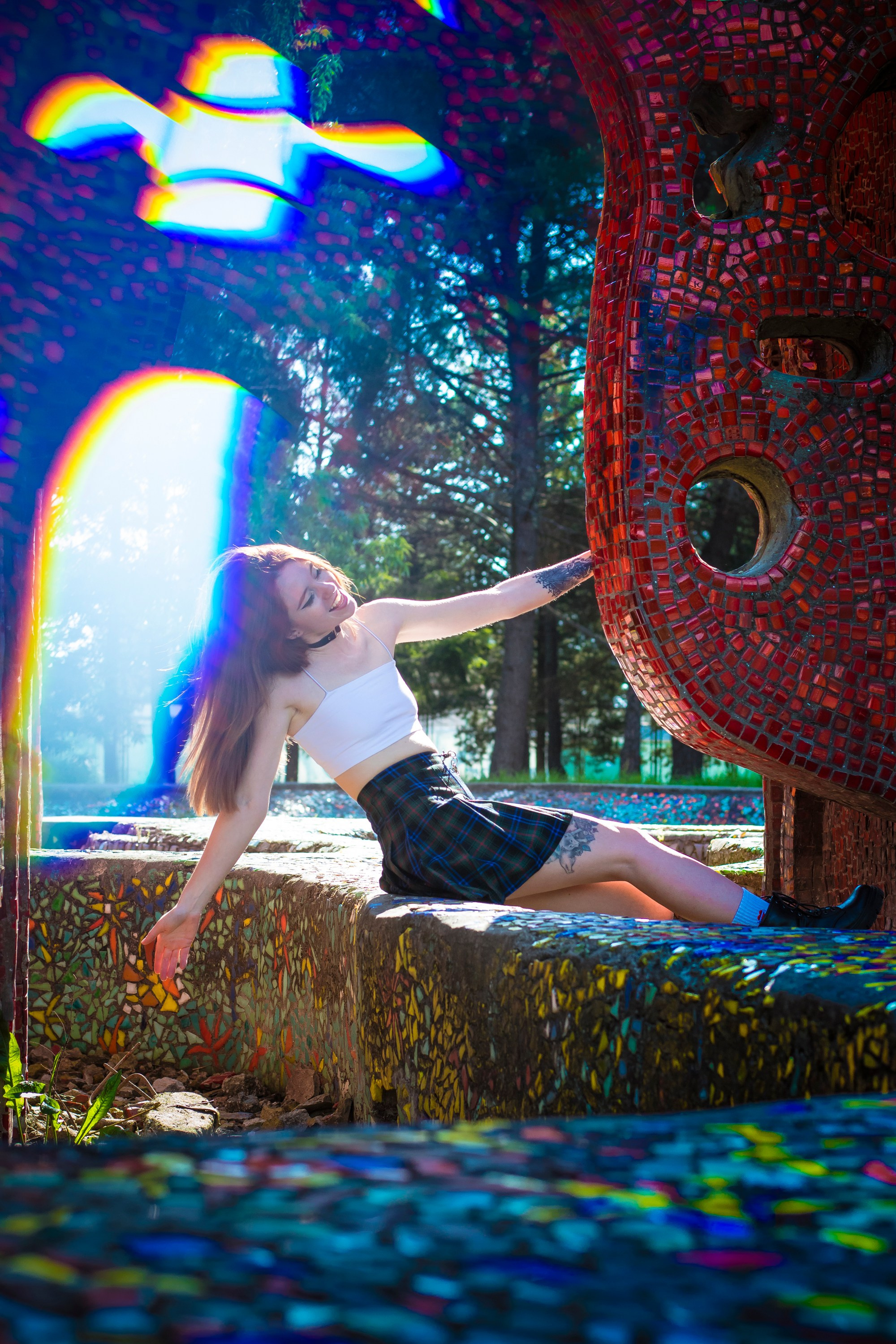 Арт фотосессия в Адлере у памятника Коралл. Фотограф в Сочи | Щербакова Дарья