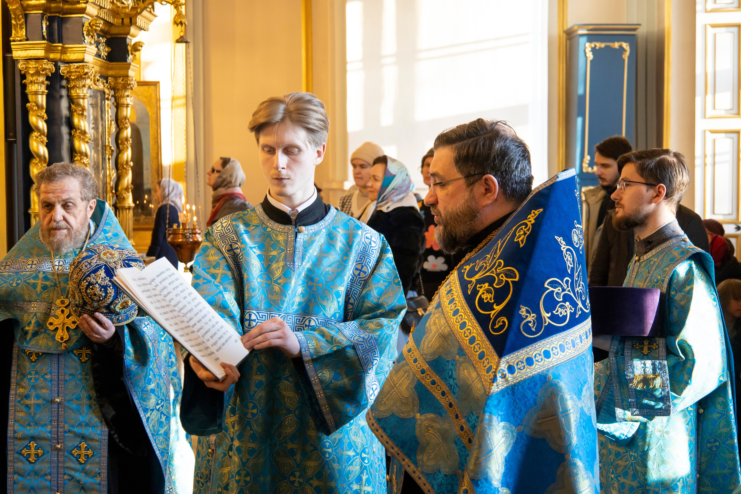 ПРЕДПРАЗДНСТВО БЛАГОВЕЩЕНИЯ ПРЕСВЯТОЙ БОГОРОДИЦЫ. НИКОЛО-БОГОЯВЛЕНСКИЙ МОРСКОЙ СОБОР