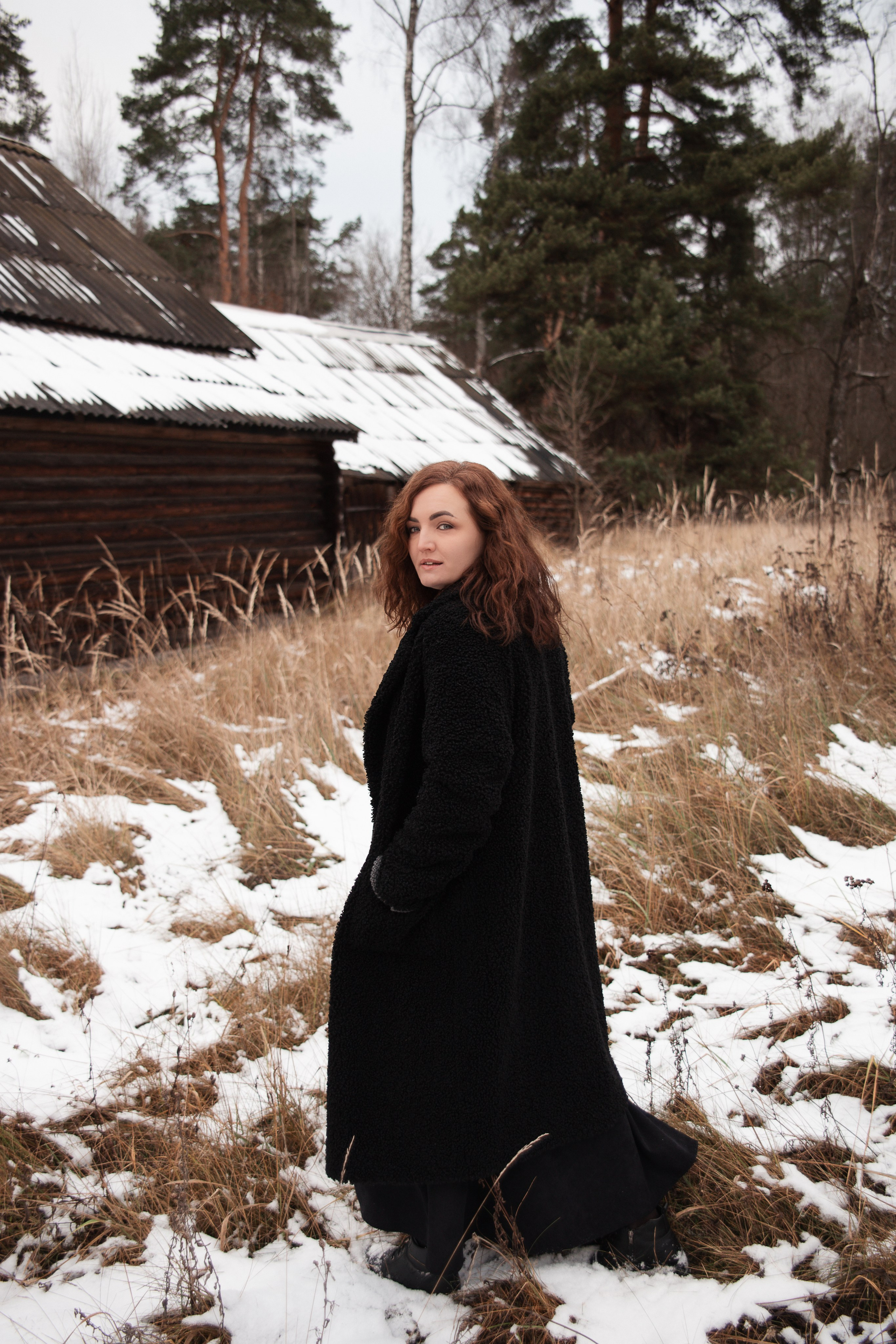 Фотосессия Ксении. Между осенью и зимой. Детский и семейный фотограф в Твери Анастасия Соловьева