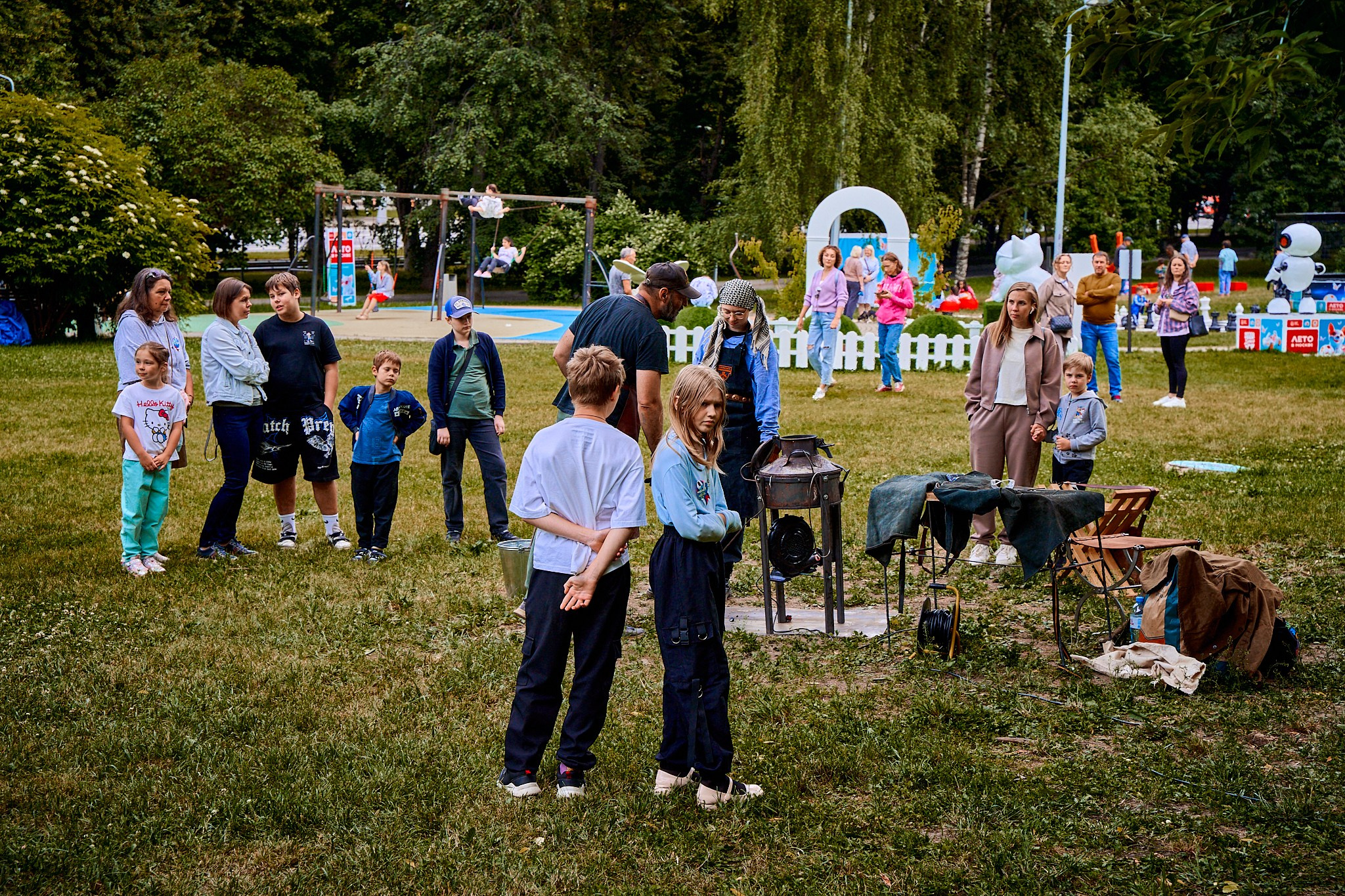 Лето в Москве: день России. Фотограф в Москве Анастасия Баева