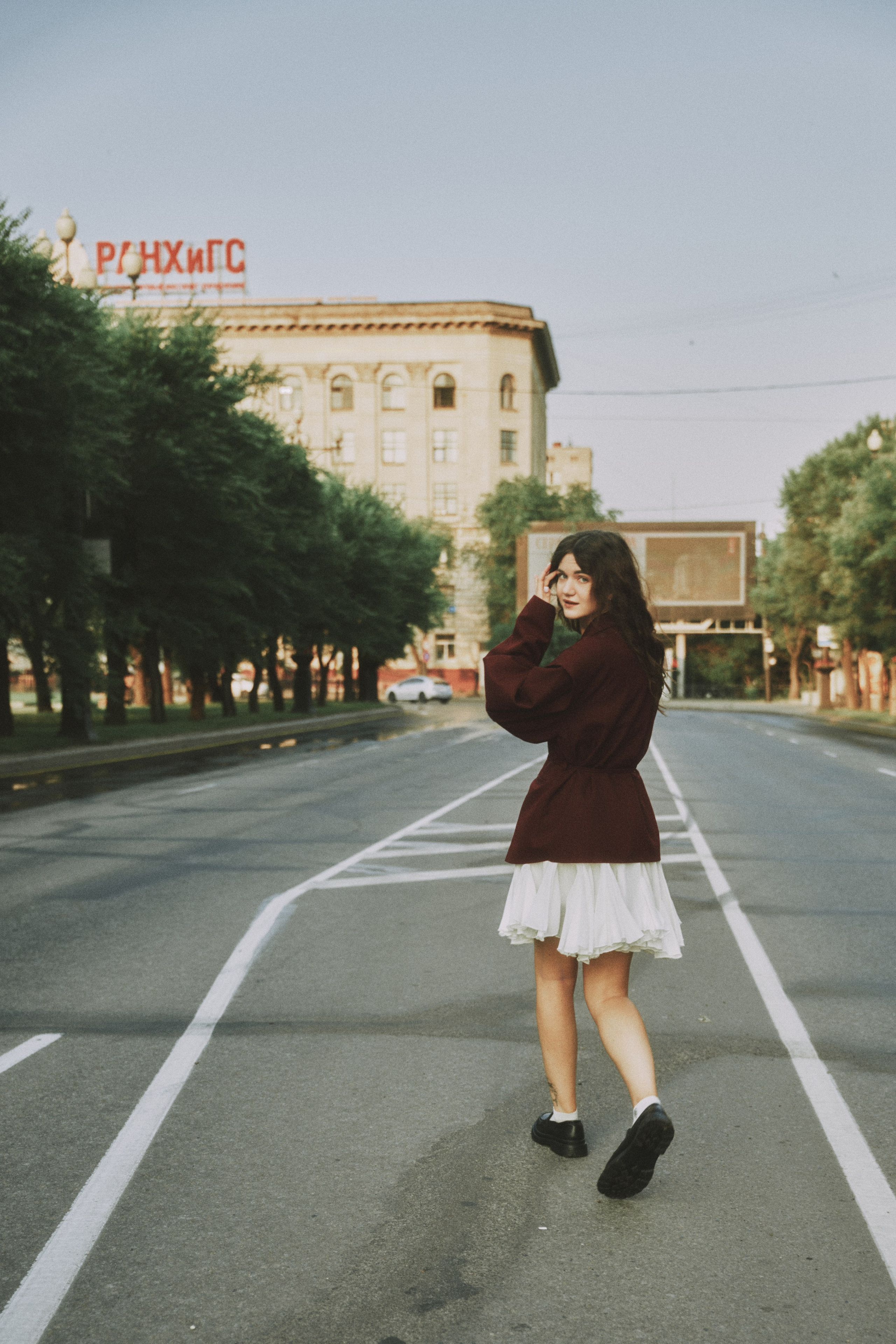 Женский портрет в городе — стиль и динамика уличной съёмки. Фотограф в Хабаровске Дмитрий Лемешков