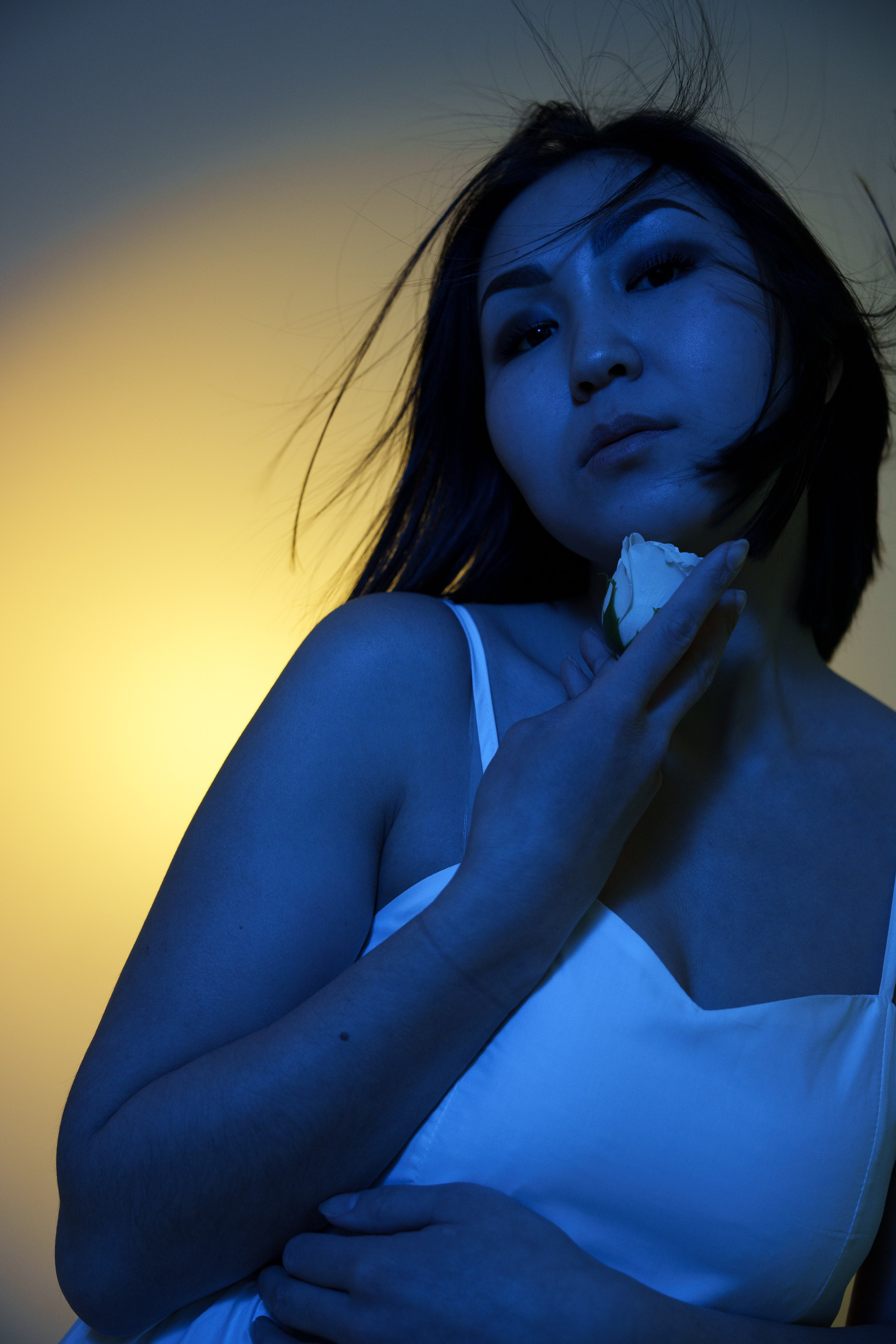 Съемка Татьяны в стиле циана. Фотограф Светлана Боровикова в Домодедове