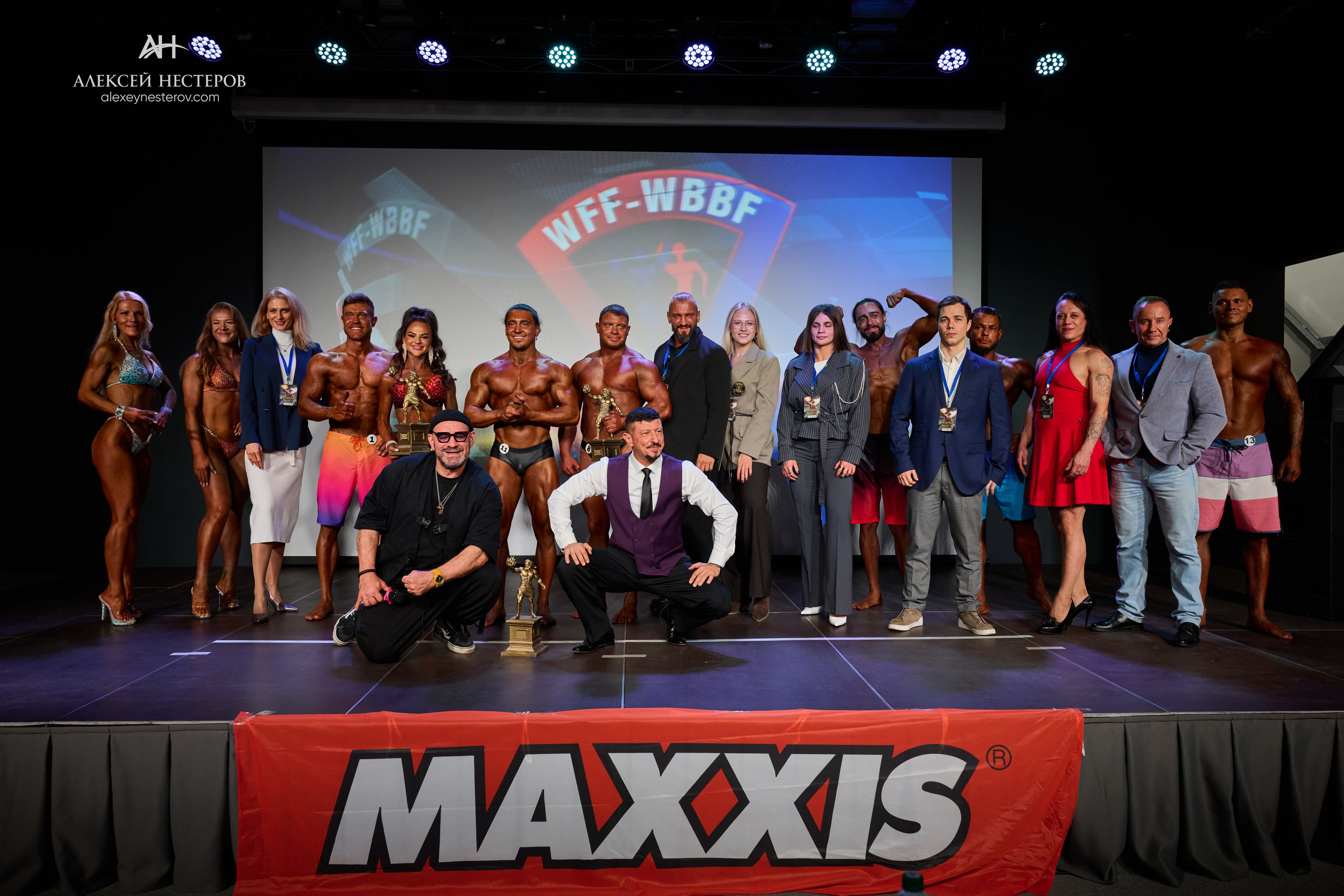 Фото с турнира «Прометей 2, WFF-WBBF Russia» 26 октября 2025. Спортивный фитнес фотограф Алексей Нестеров