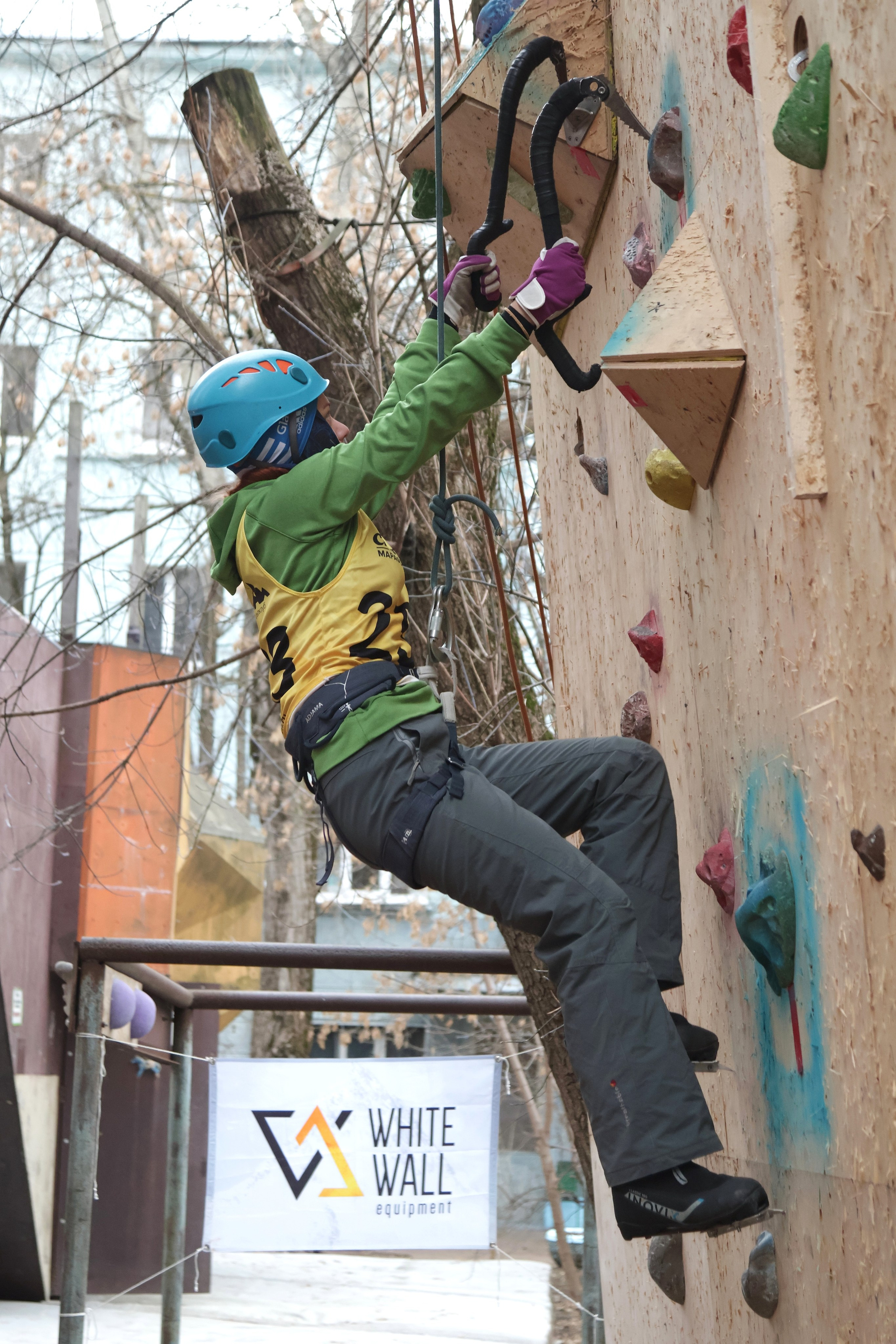 Чемпионат Москвы по ледолазанию. Спортивный и репортажный фотограф Ермакова Светлана