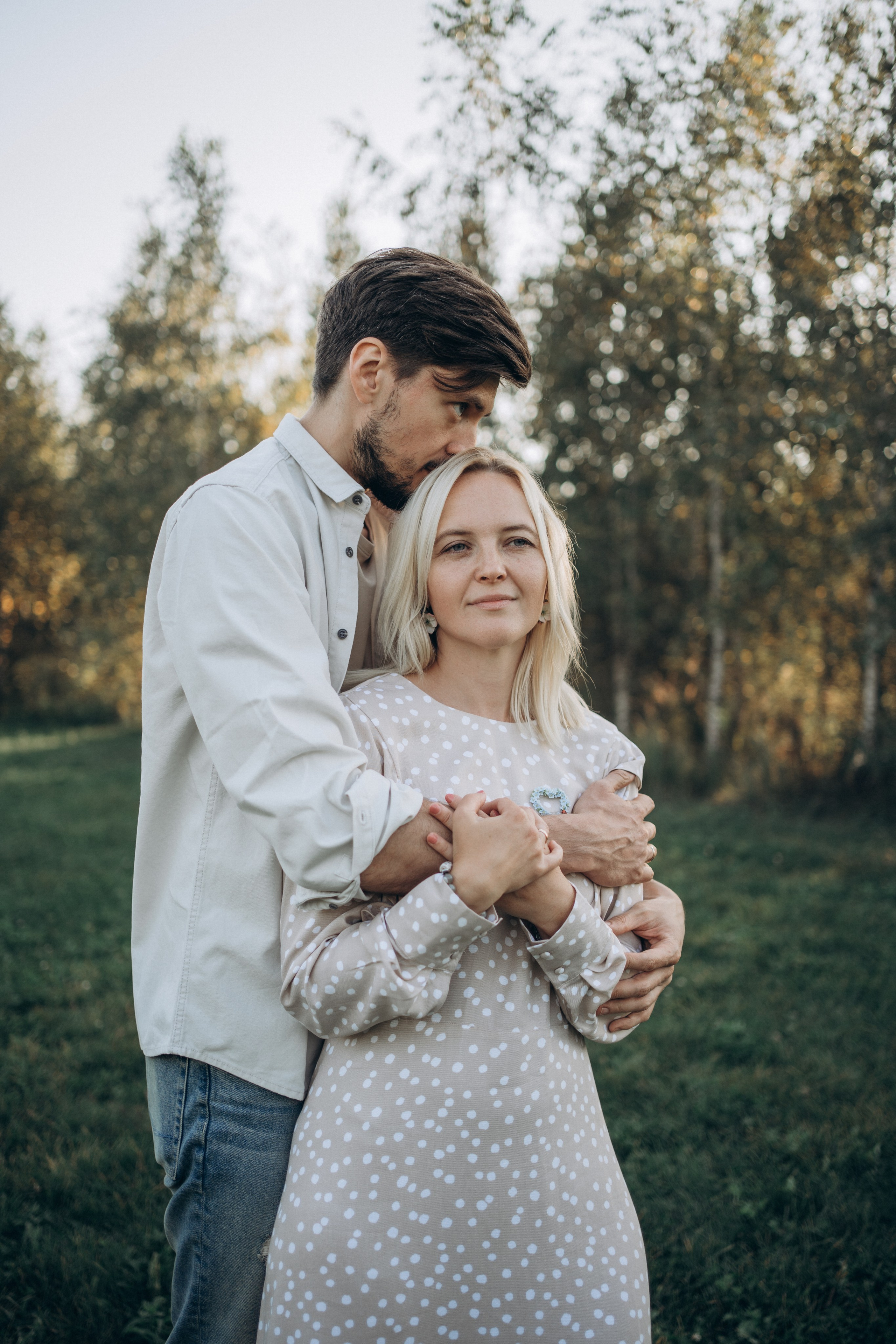 Прогулка в парке. Фотограф новорожденных и малышей до года в Москве Анастасия Соколова