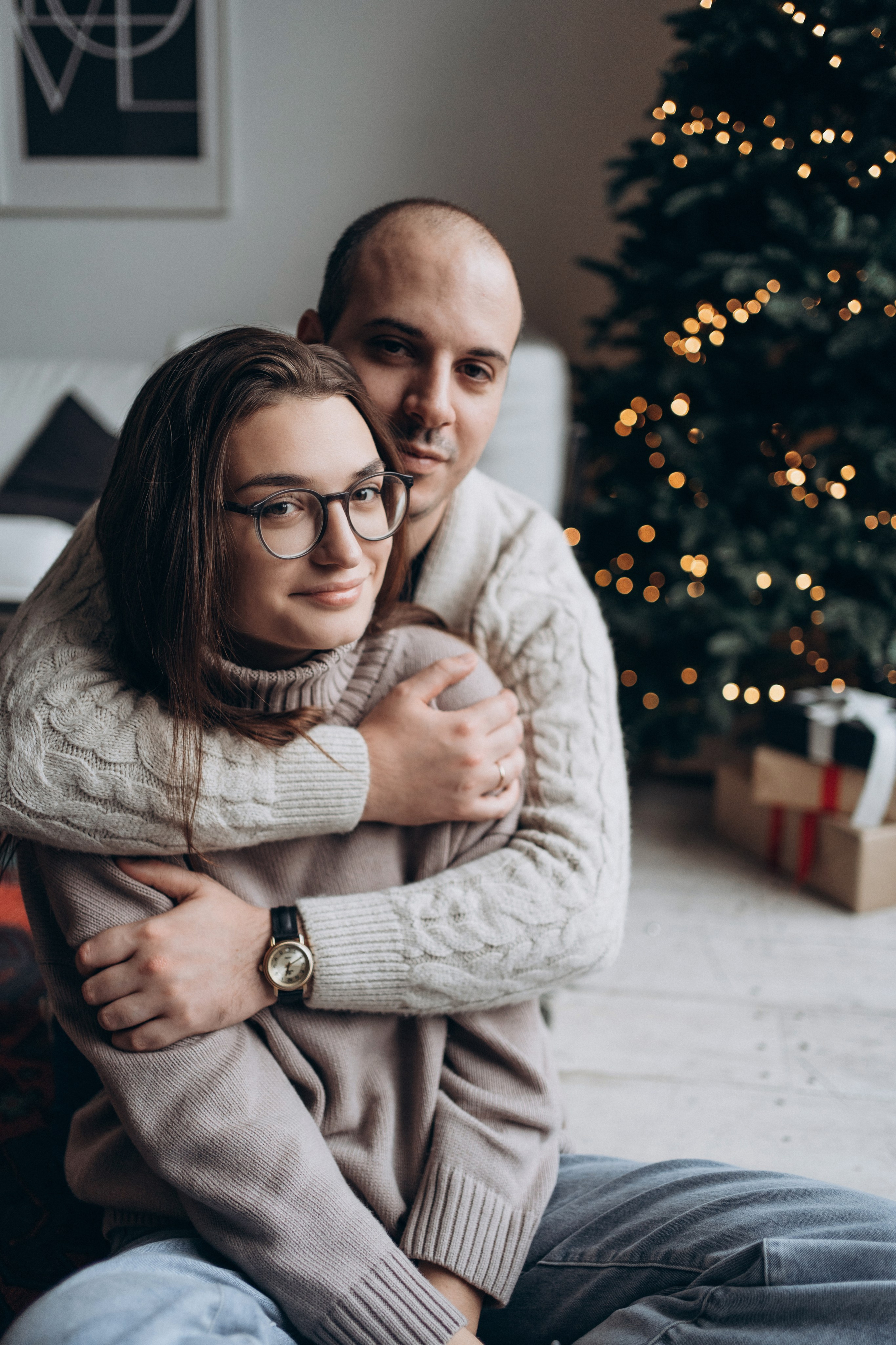 Рождественская история. Фотограф новорожденных и малышей до года в Москве Анастасия Соколова