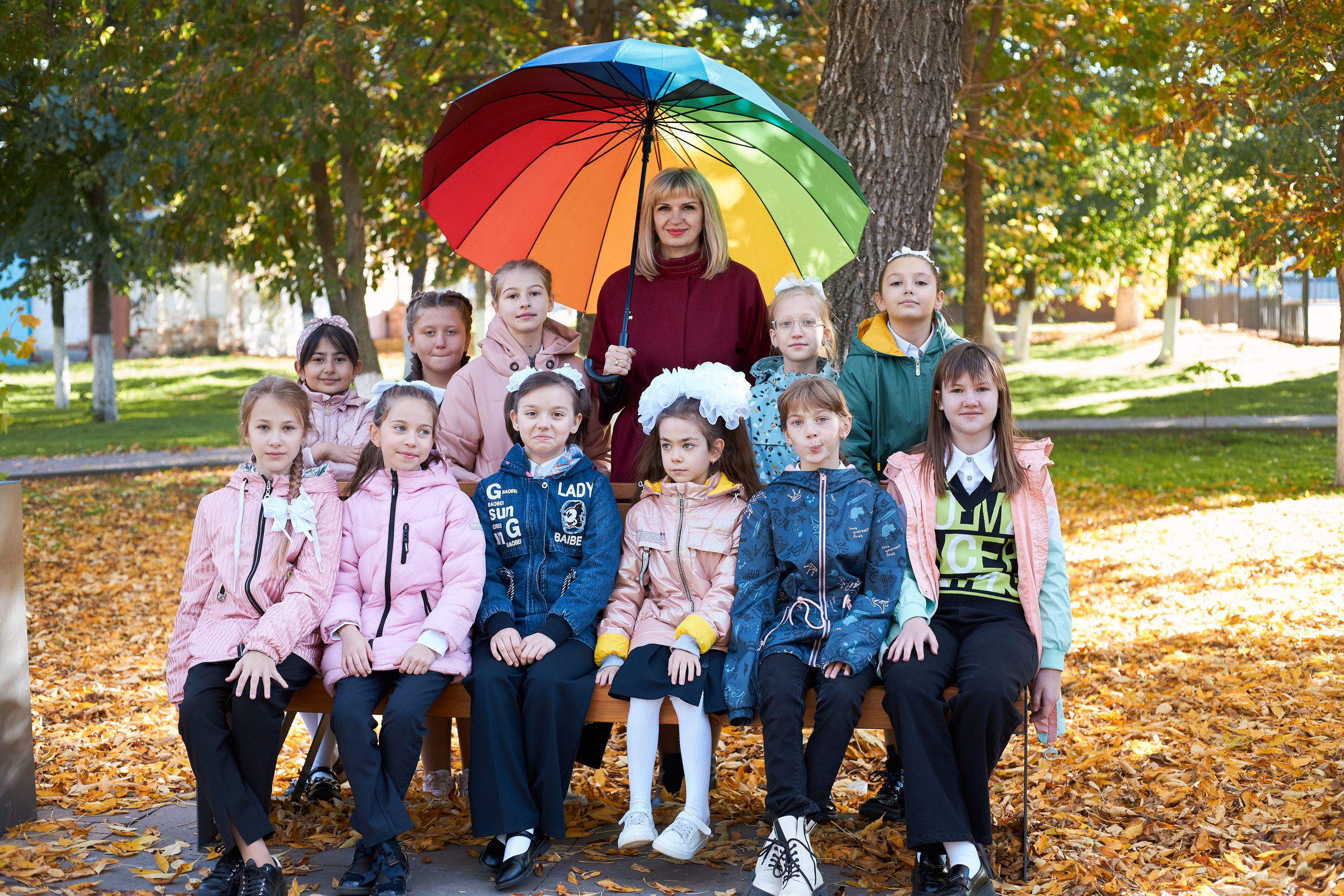 Съёмки в парке. Выпускные фотоальбомы Тацинская