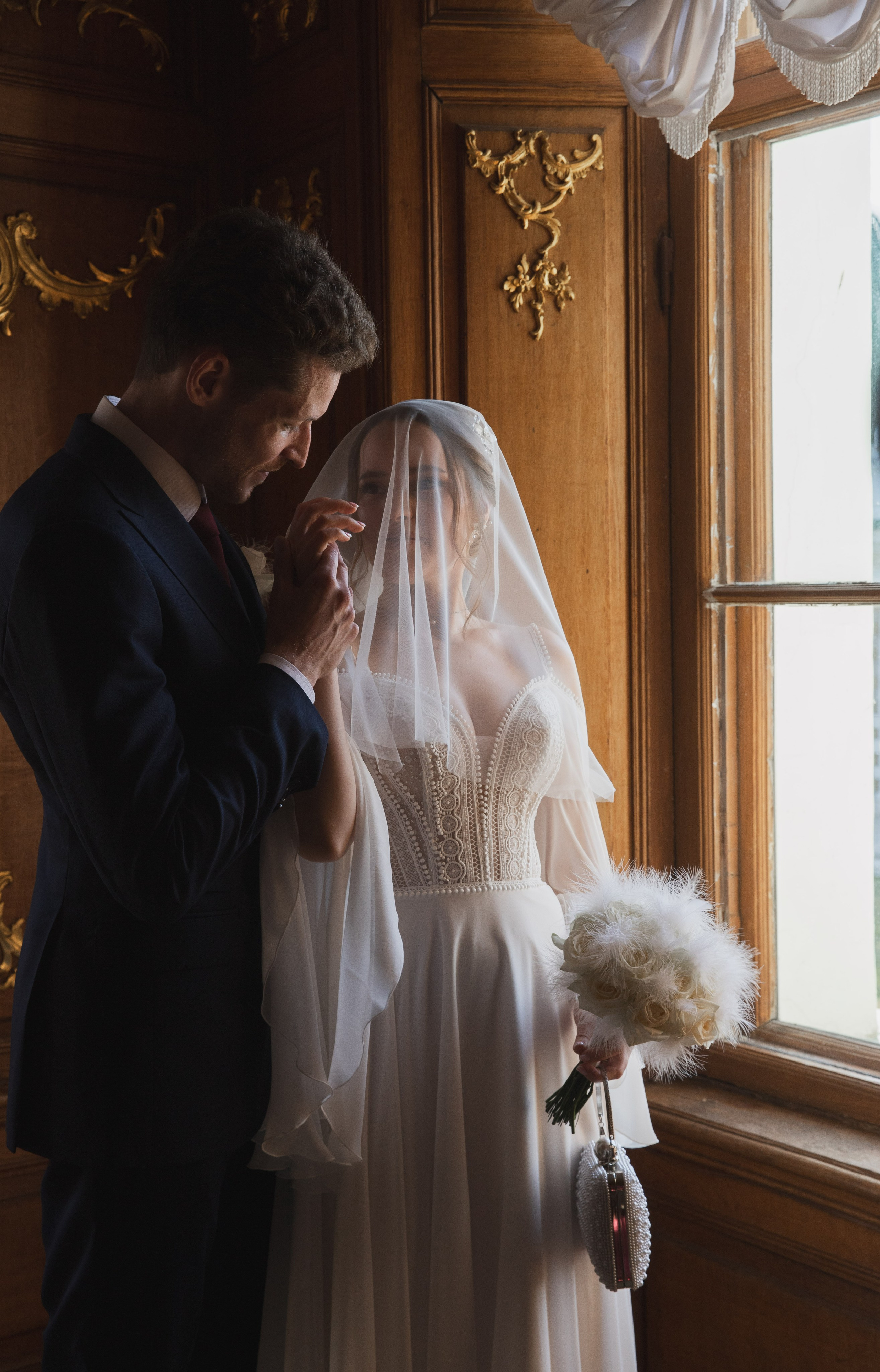 Летняя свадьба в Кусково. Свадебный и портретный фотограф в Москве Мария Кравченко
