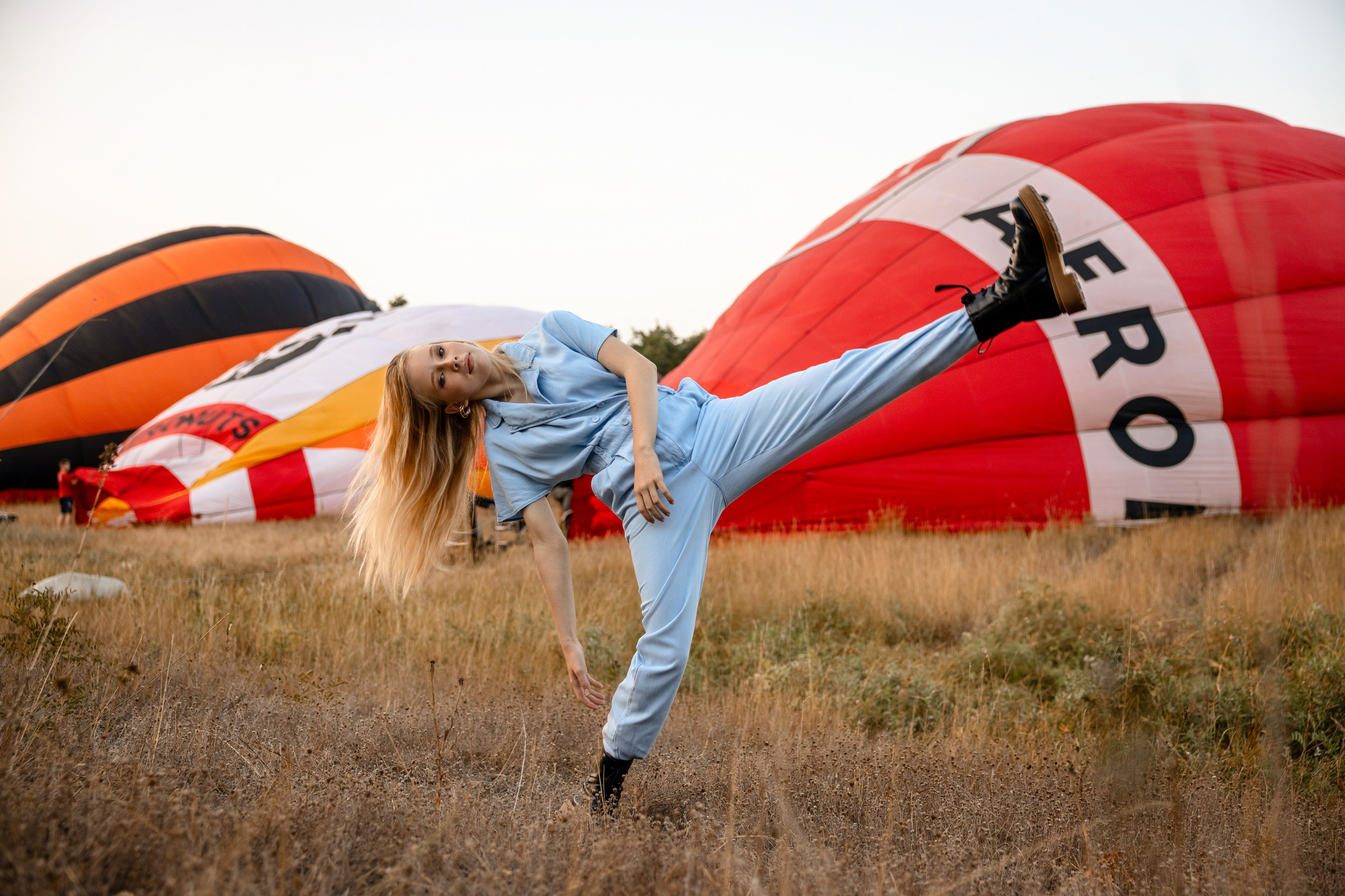 Ксюша, воздушный шар. Татьяна Мирзоян