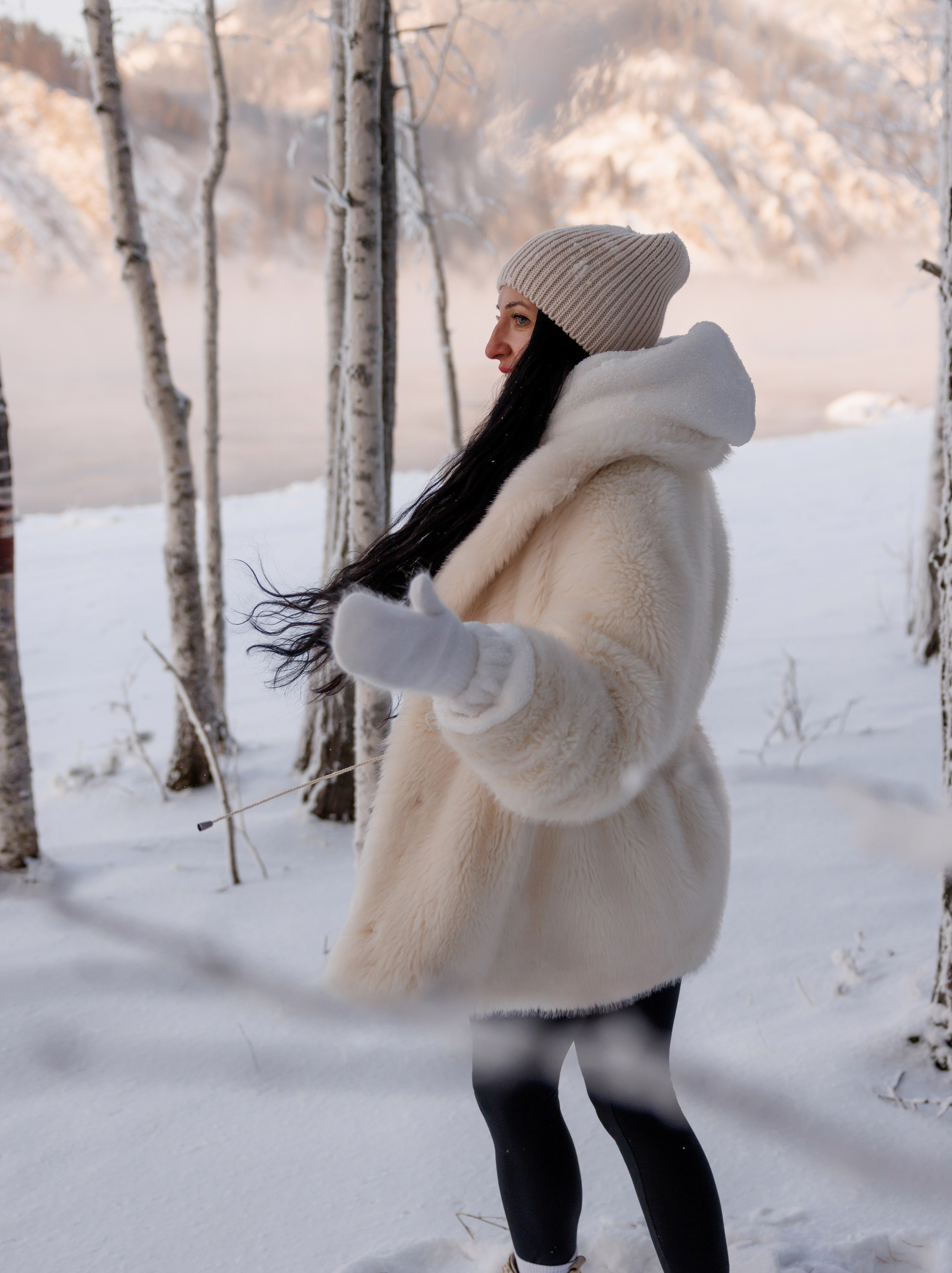 Татьяна Зимняя Сказка в Дивногорске. Фотограф в Красноярске Евдокимова Анастасия
