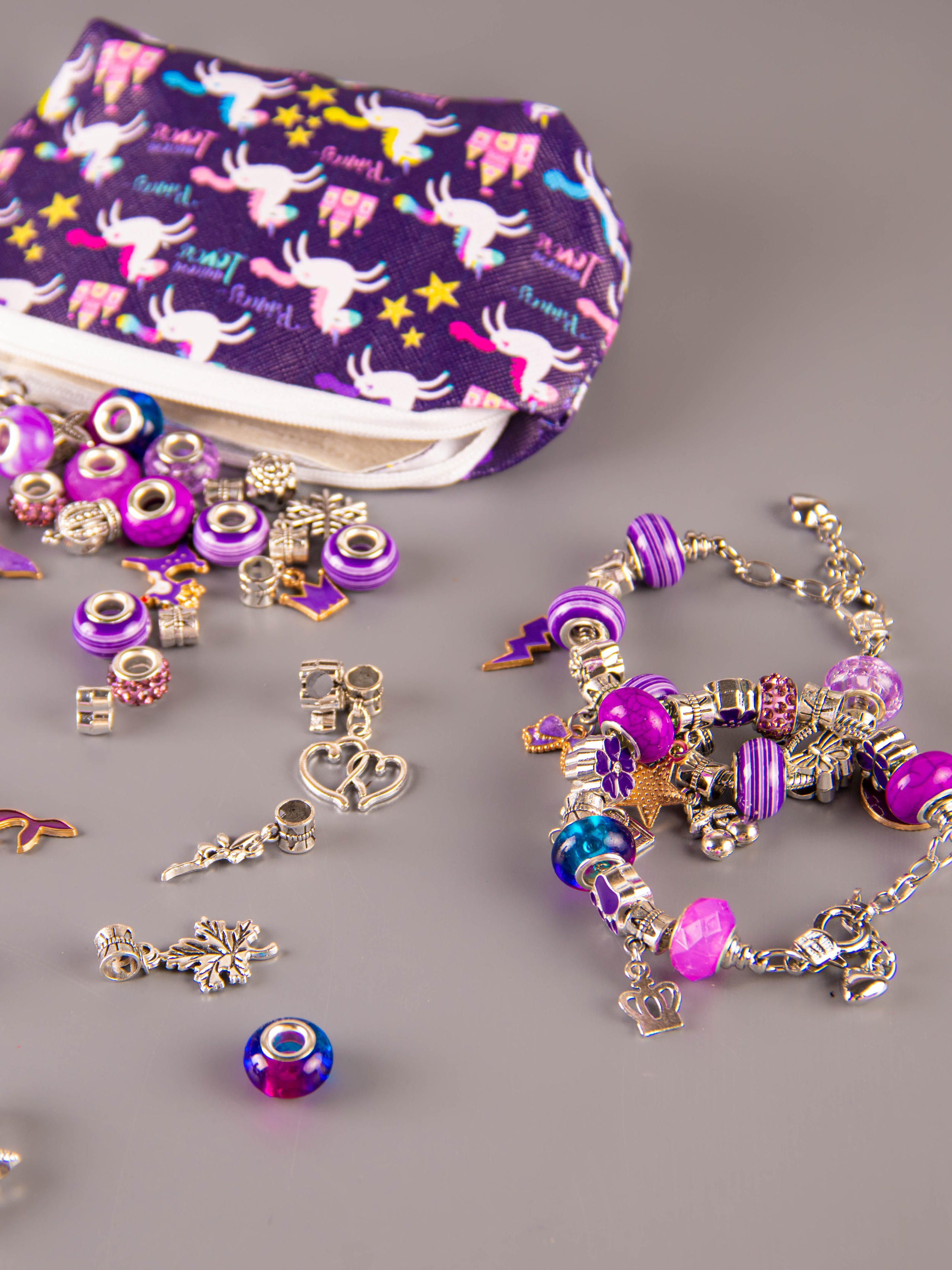 Набор по созданию браслетов (фиолетовый). «Матрица»