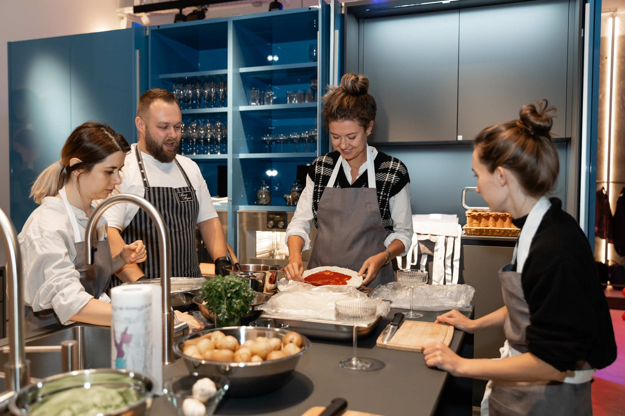Кулинарный мастер-класс (Point of Experience). Татьяна Чернышова свадебный фотограф Москва
