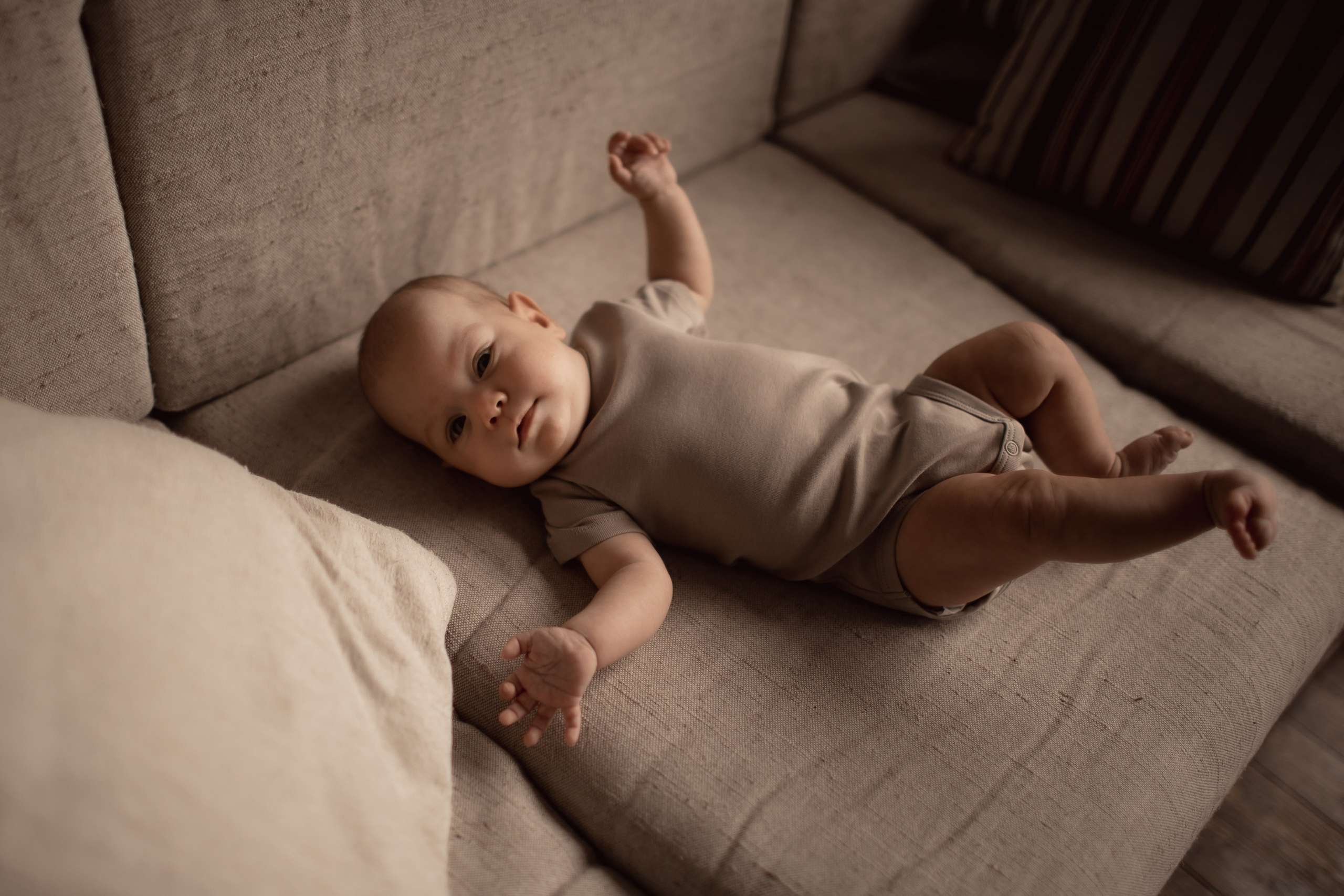 Валерия и Геннадий с крошкой. Семейный фотограф в Москве