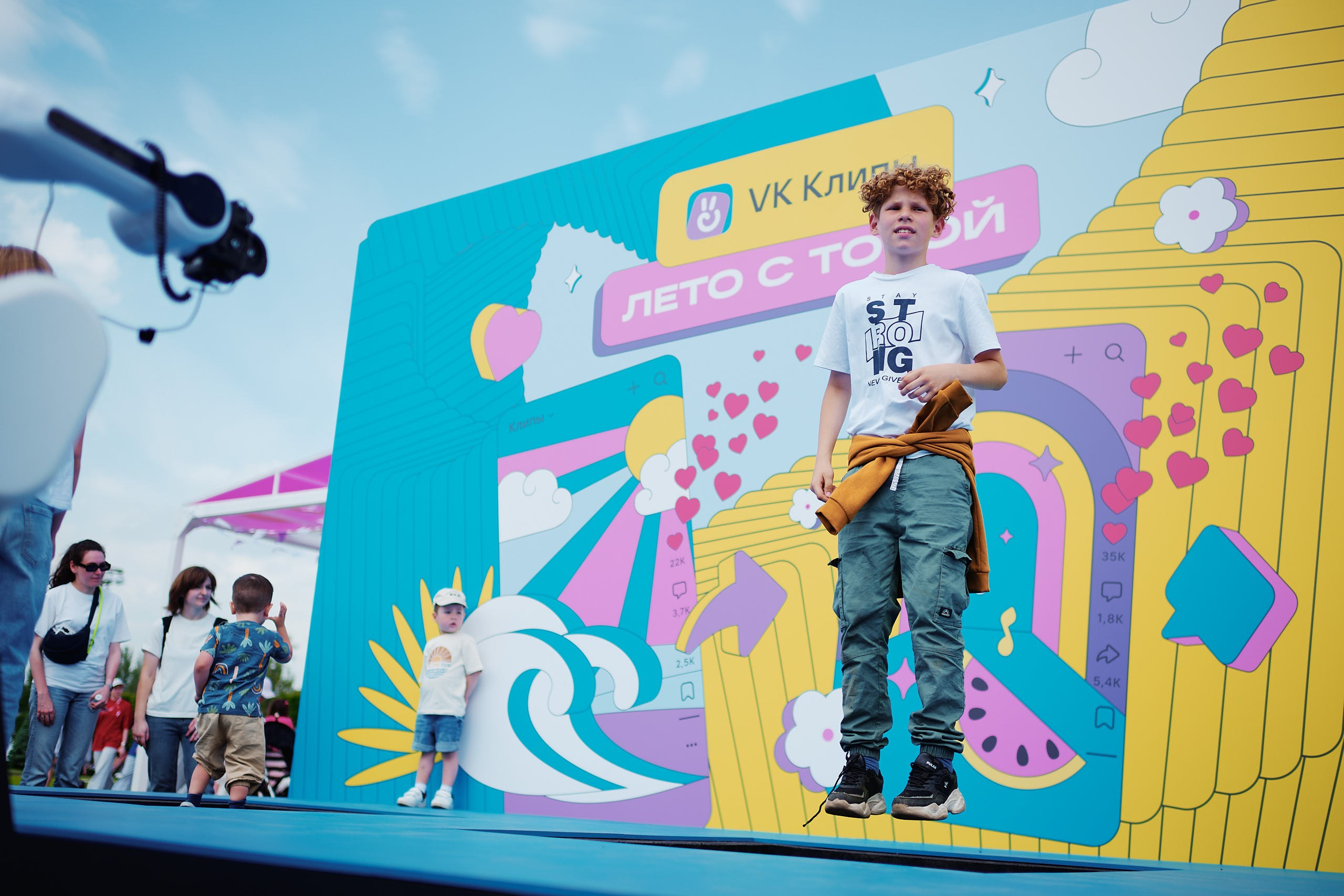 Фестиваль Движения Первых 2025. Репортажная съемка в Москве