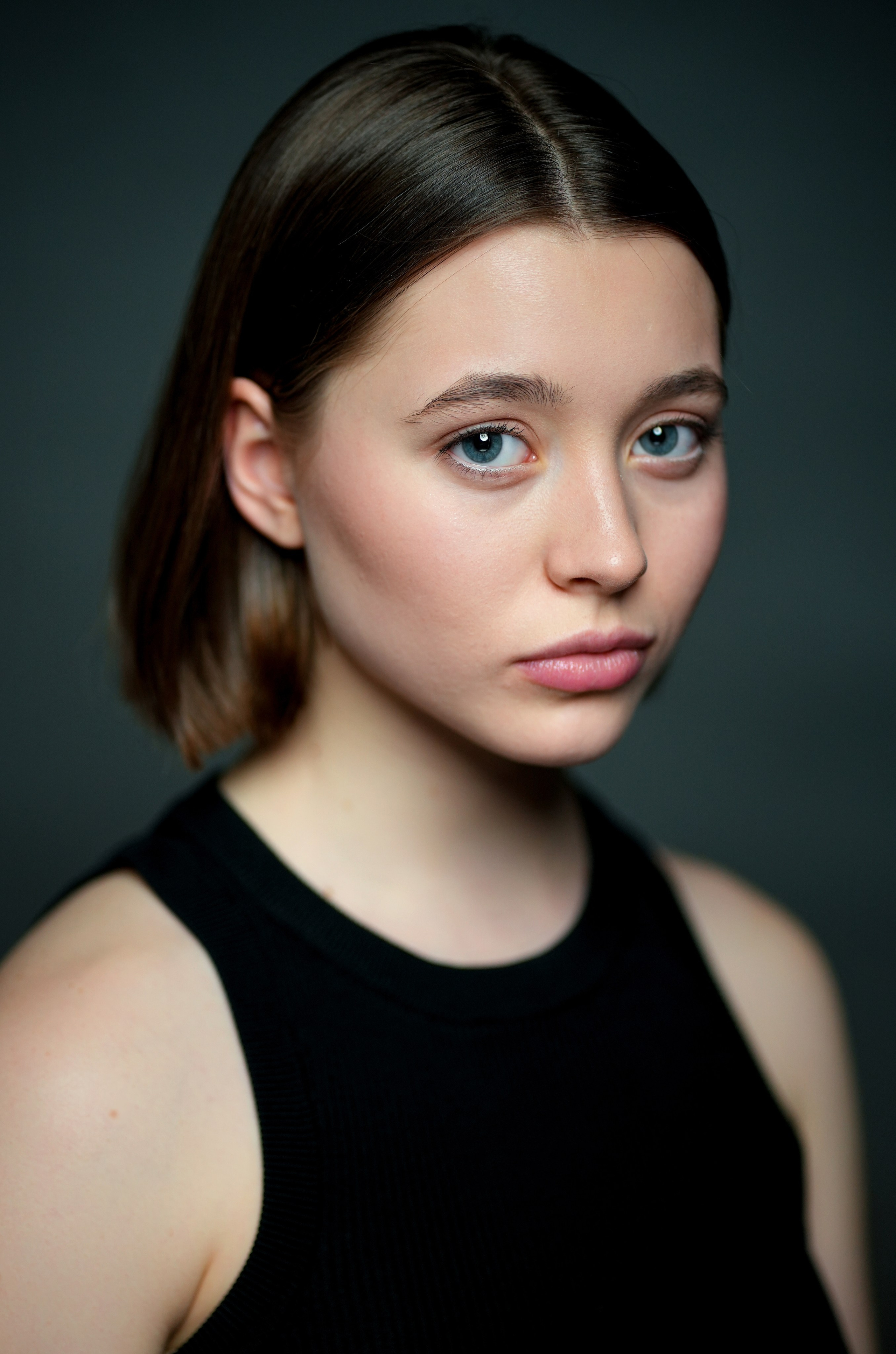 Актриса Настя Дробышева. Портретная съемка в Москве, студийный фотограф Игорь Фомин