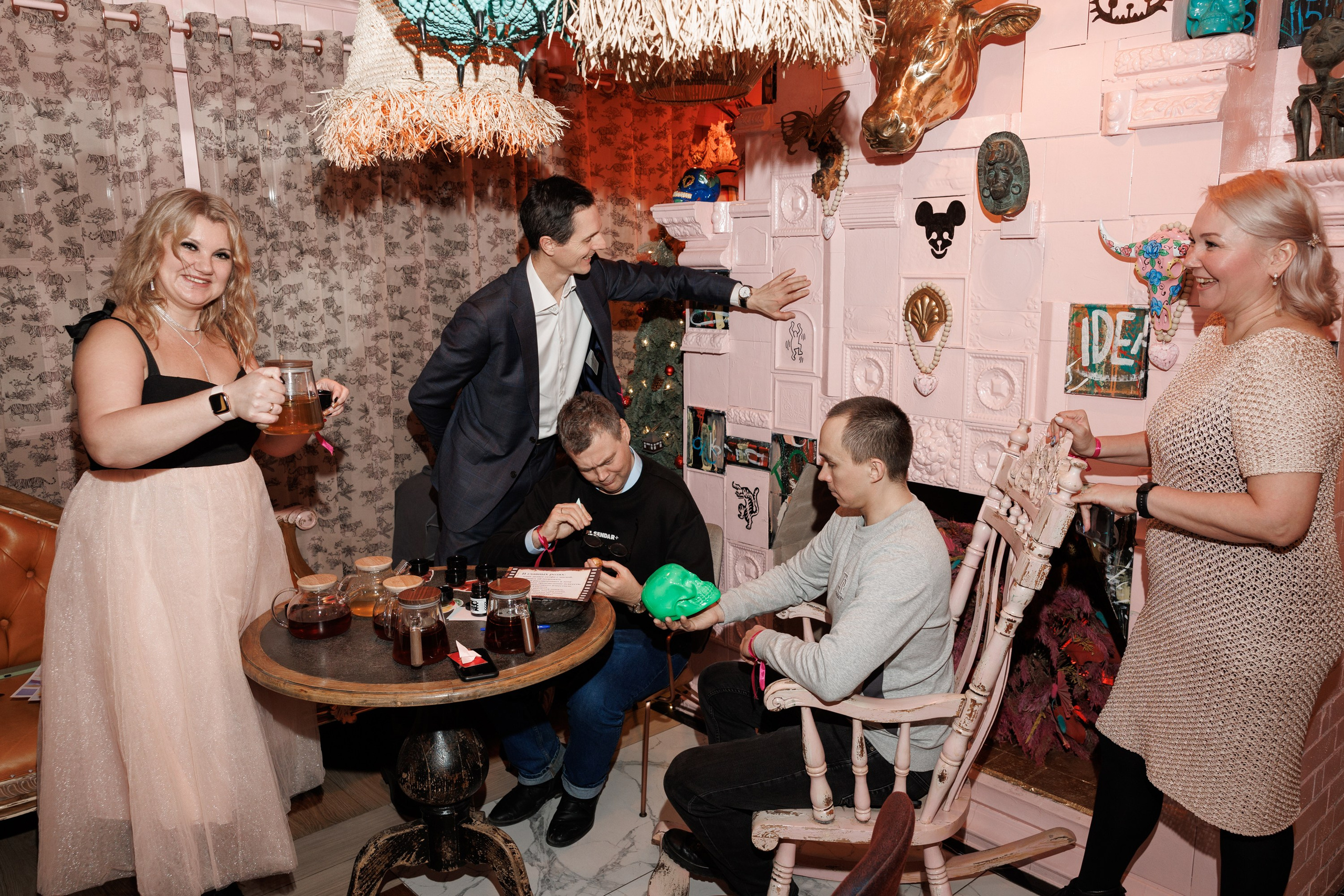 Новогодний корпоратив в Villa Mr Pinky. Фотограф в Санкт-Петербурге — Сергей Петров