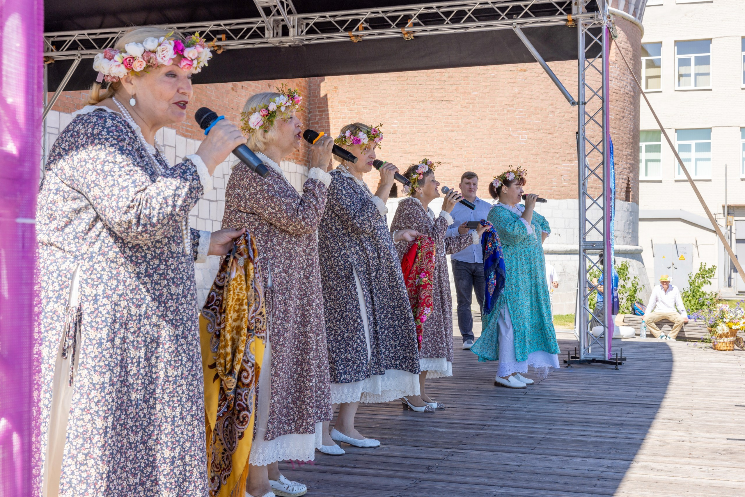 Фестиваль «Ромашковый хоровод». Северная ходьба. Фотограф в Туле Крупский АнДРей. Фотостудия «КАДР71» в Туле