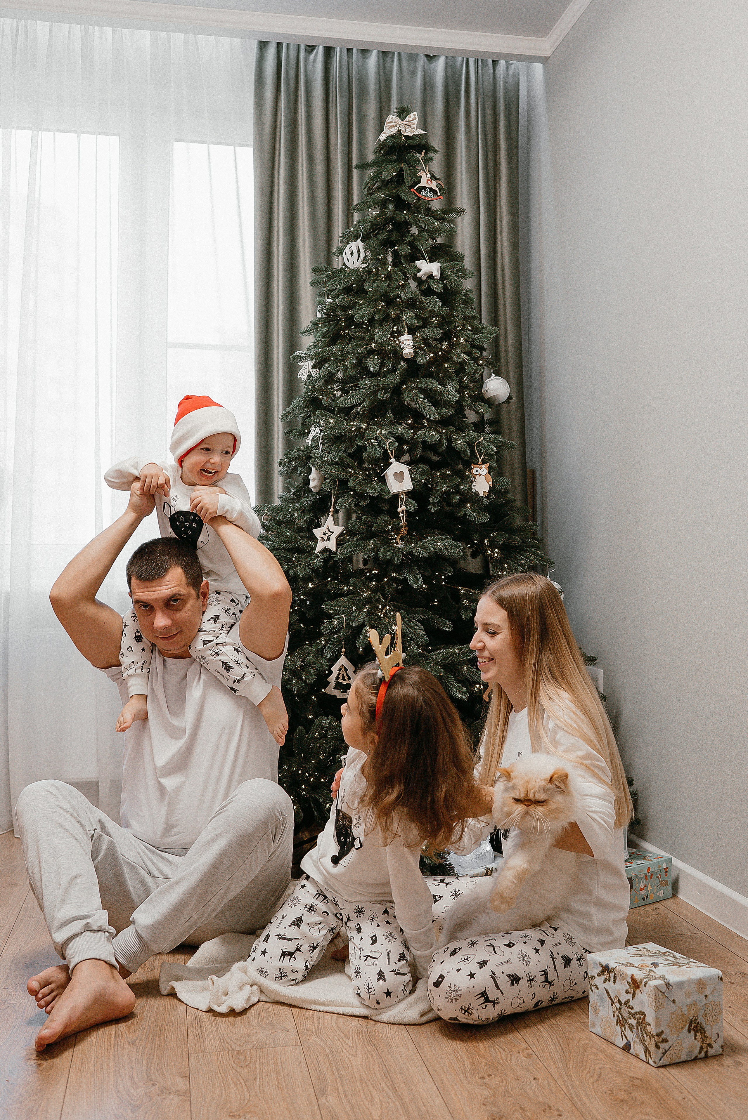 Домашняя новогодняя история. Свадебный и семейный фотограф в Ростове-на-Дону Алина Астахова