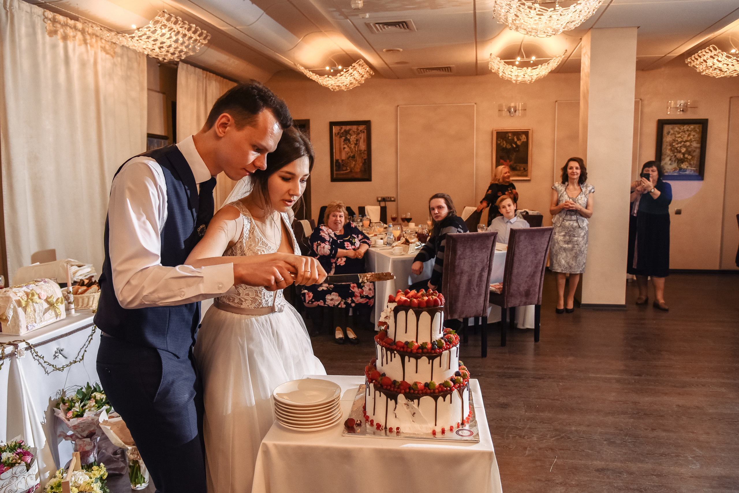 Валерия и Максим (Грибое́довский ЗАГС (Дворец бракосочетания № 1)). Фотограф Москва