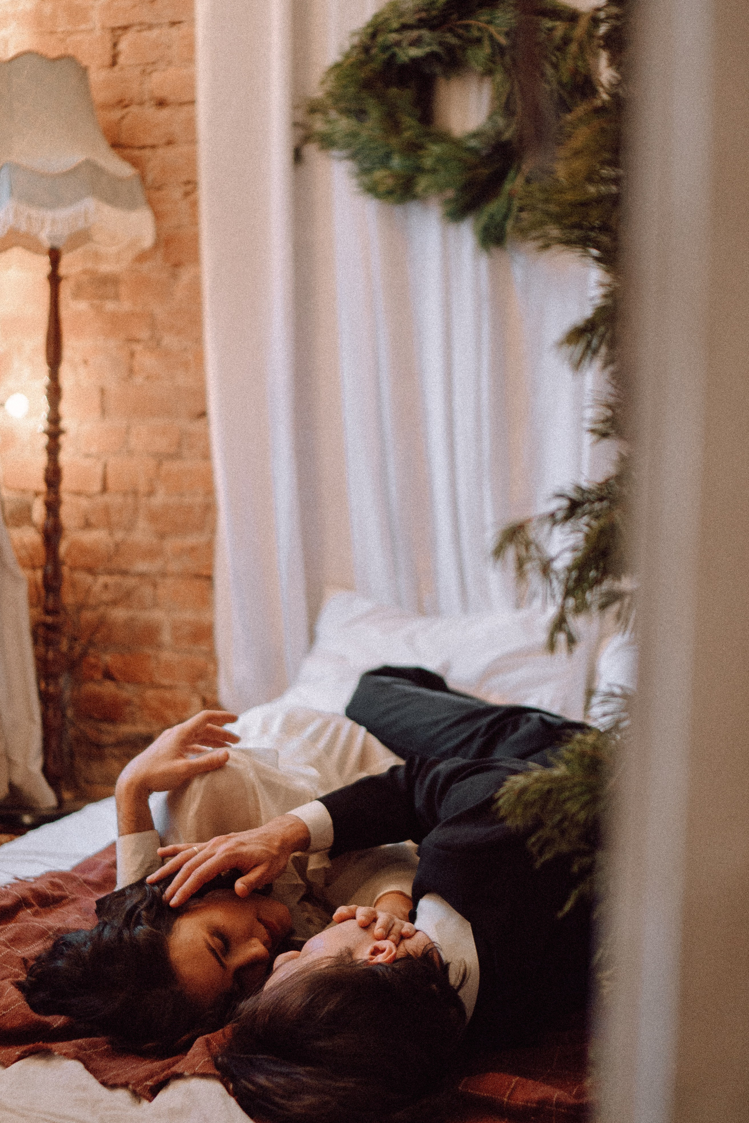 УТРО ЖЕНИХА И НЕВЕСТЫ В ФОТОСТУДИИ И ОСНОВНАЯ ФОТОСЕСИСИЯ ЗИМОЙ. Профессиональный фотограф, Санкт-Петербург — Виктория Богомолова