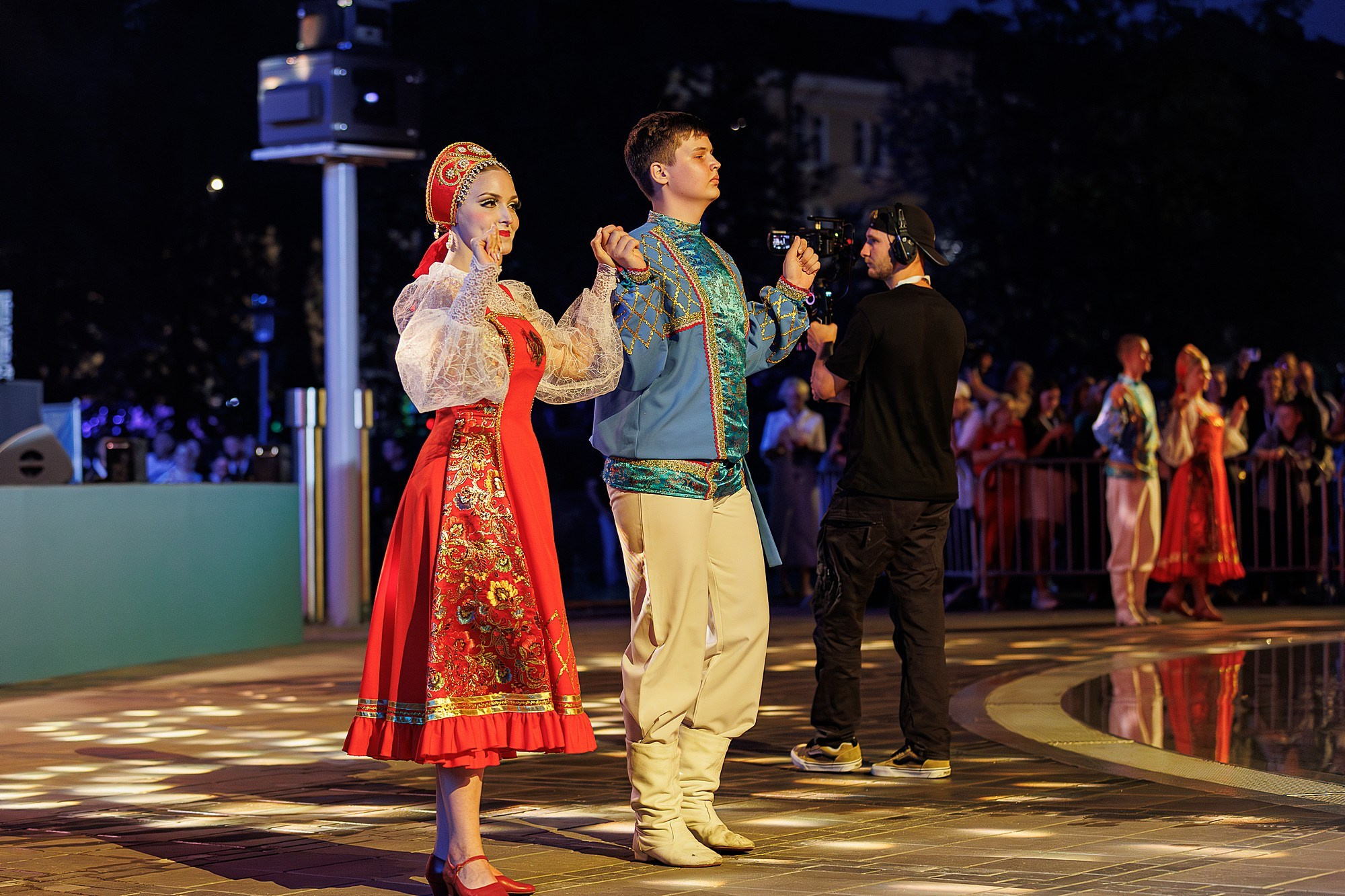 Открытие мультимедийного фонтана | СБЕР. Боченков Вадим | Фотограф в Пскове и Санкт-Петербурге