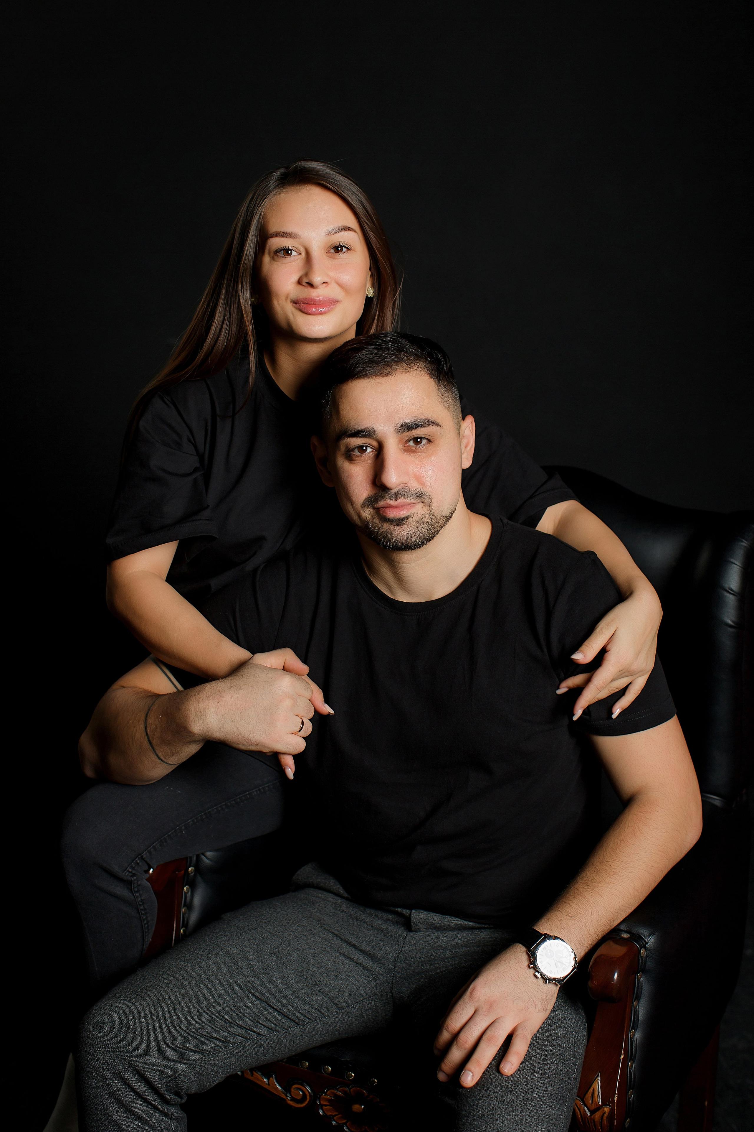 Семейный трендовый портрет. Семейный и детский фотограф в Стерлитамаке Разина Рахмангулова