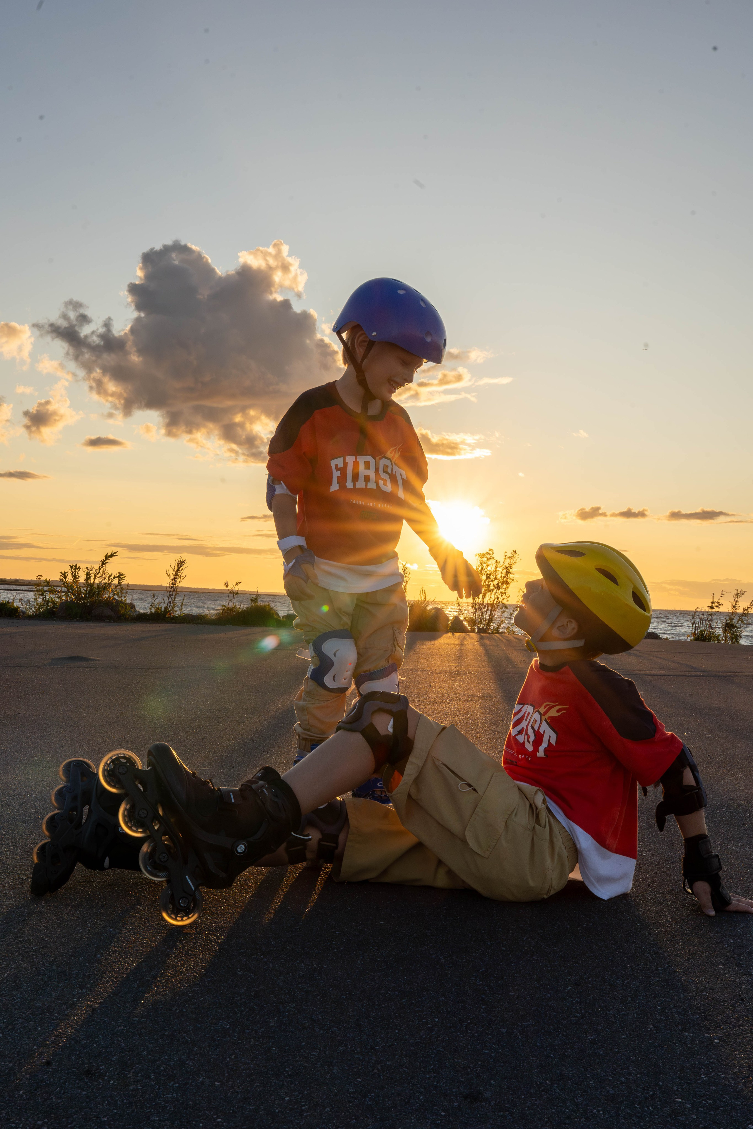 Прогулка на роликах. Главная