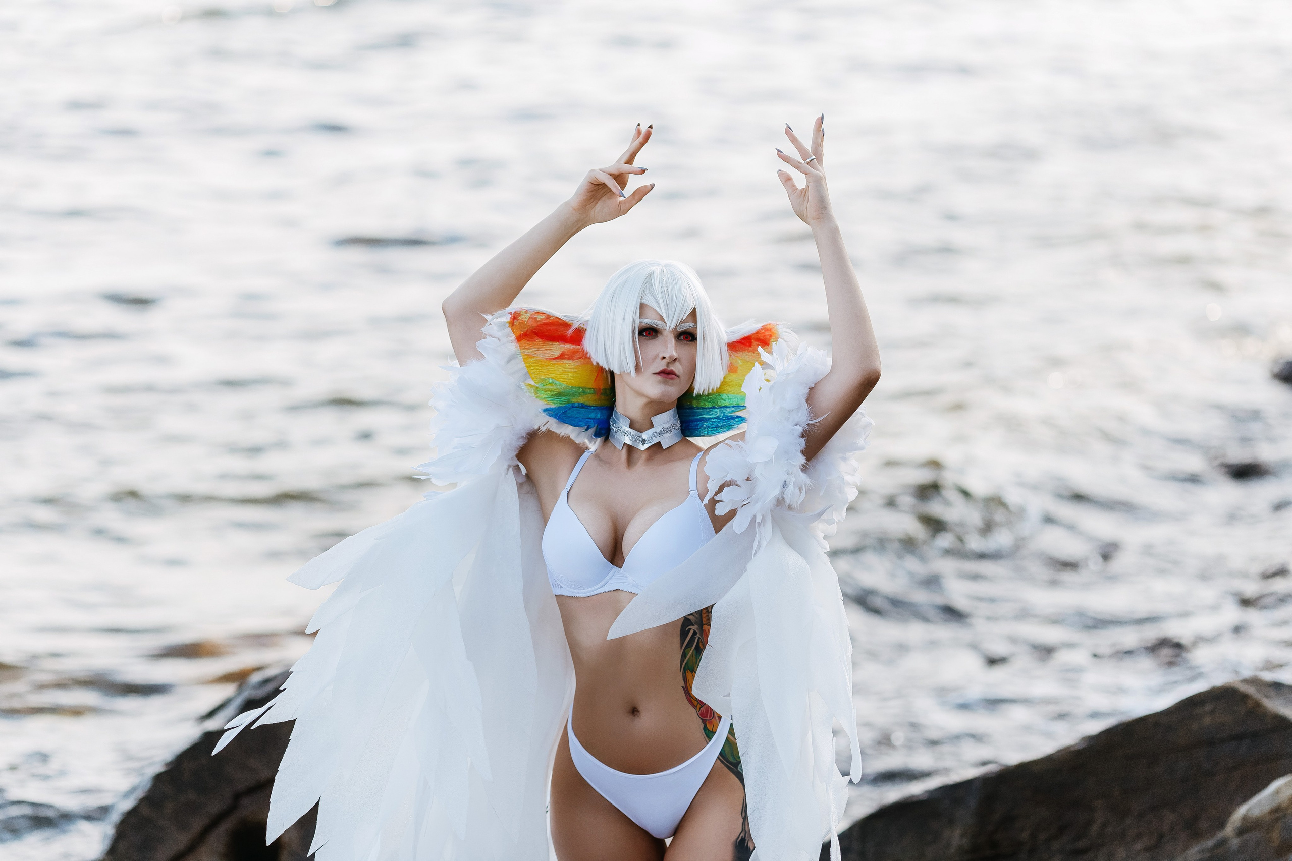 Cosplay Ragyou Kiryuuin (фотосессия в белье)