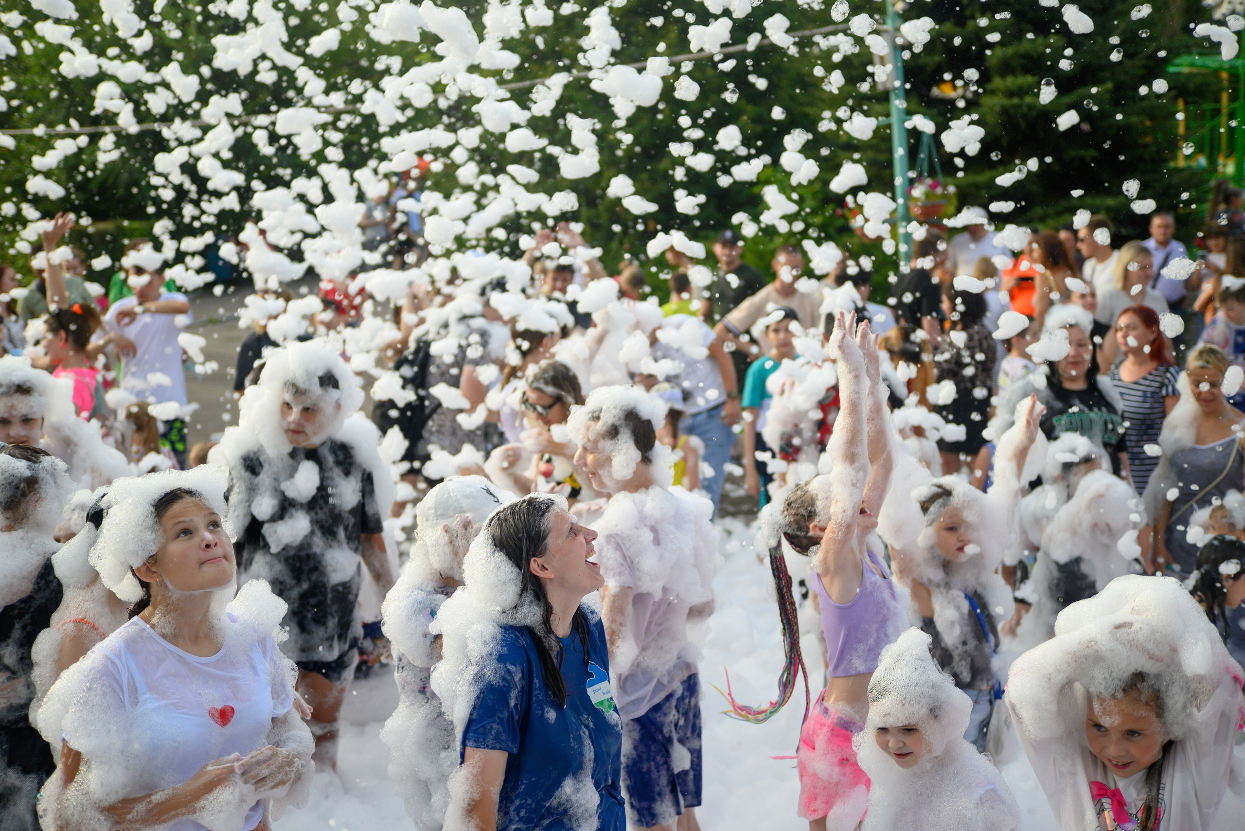 Пенная вечеринка Саратов. Шоу программы Владимира Куликова