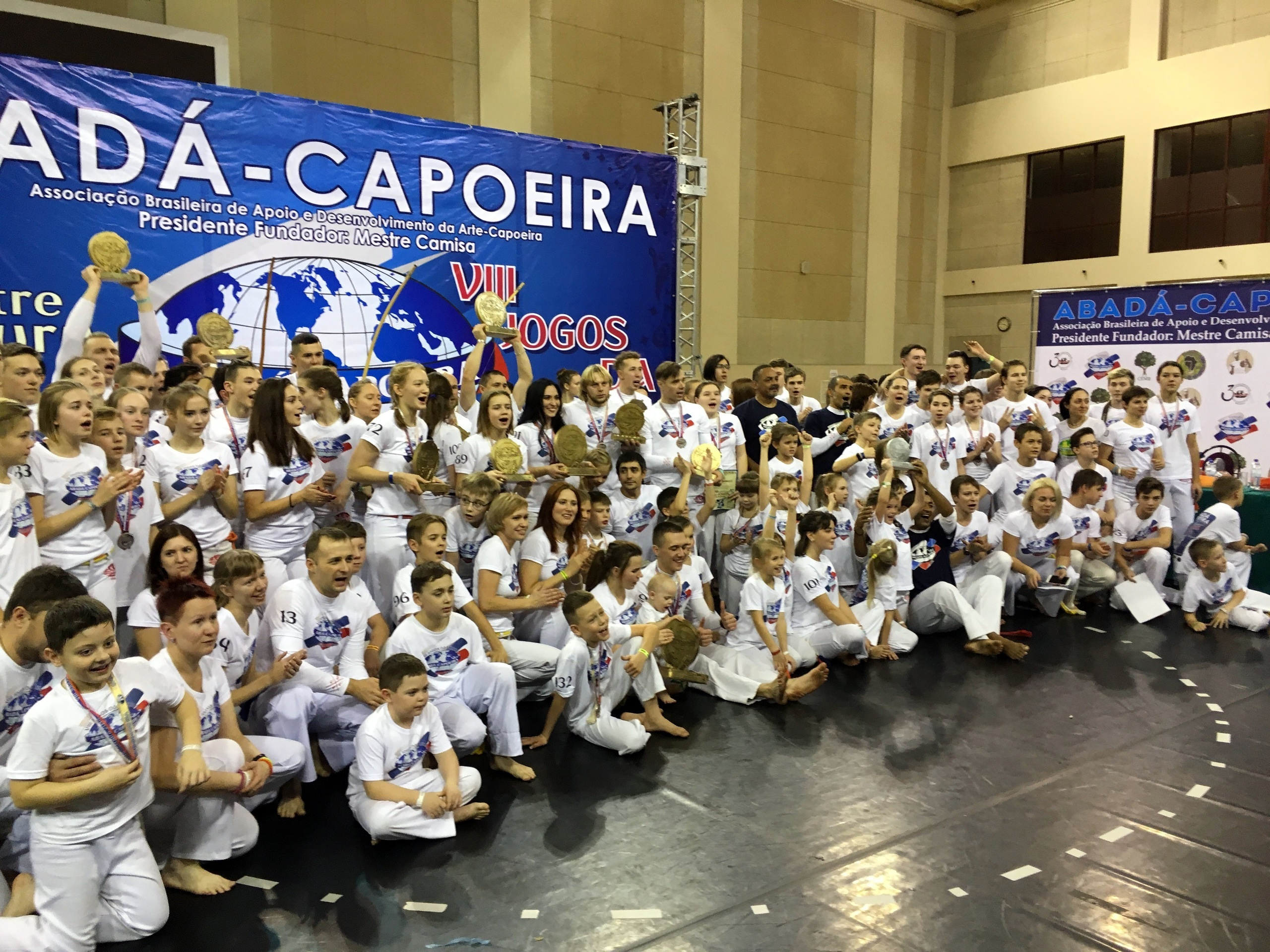 VIII Jogos da Rússia 2018. Капоэйра в Казани ABADÁ-Capoeira
