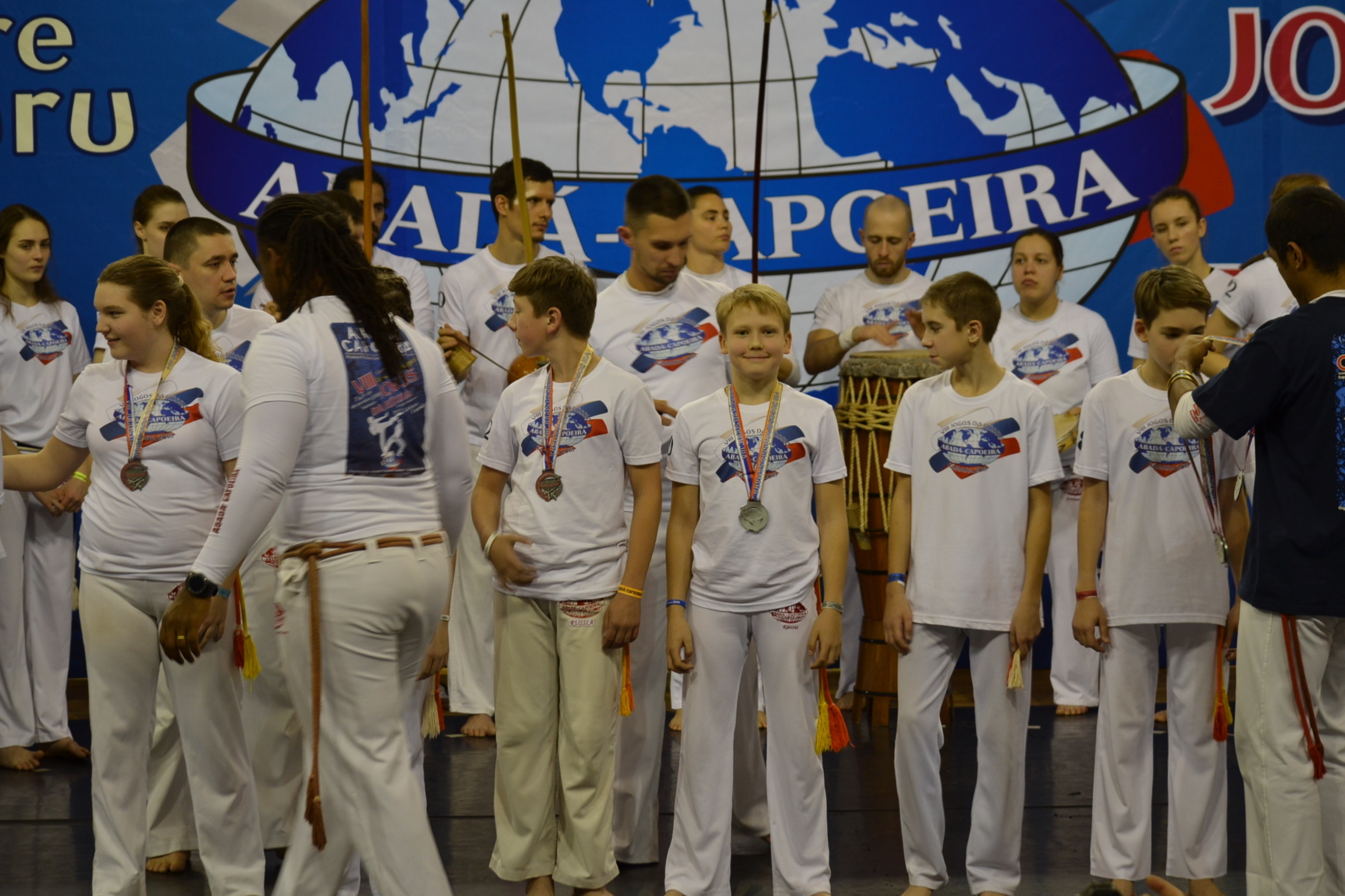 VIII Jogos da Rússia 2018. Капоэйра в Казани ABADÁ-Capoeira