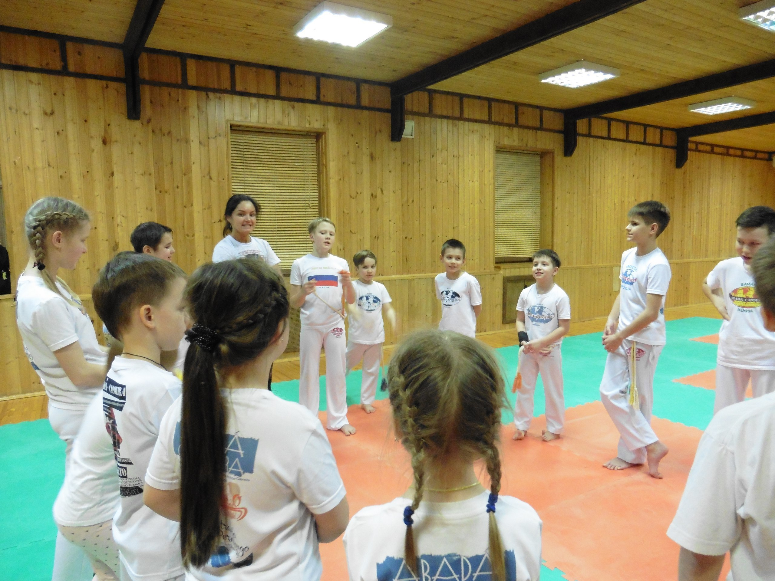 Тренировочный процесс. Капоэйра в Казани ABADÁ-Capoeira