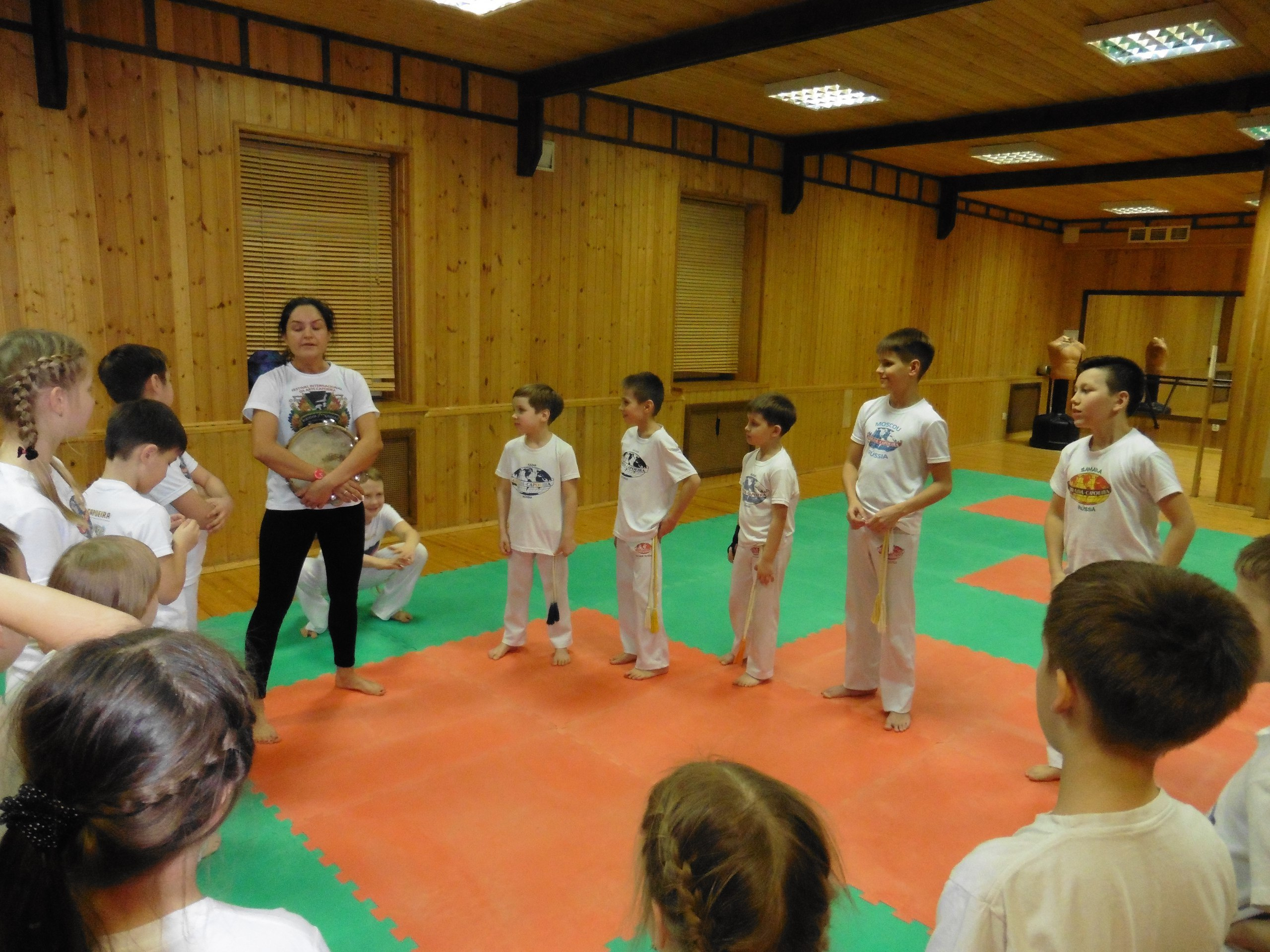 Тренировочный процесс. Капоэйра в Казани ABADÁ-Capoeira