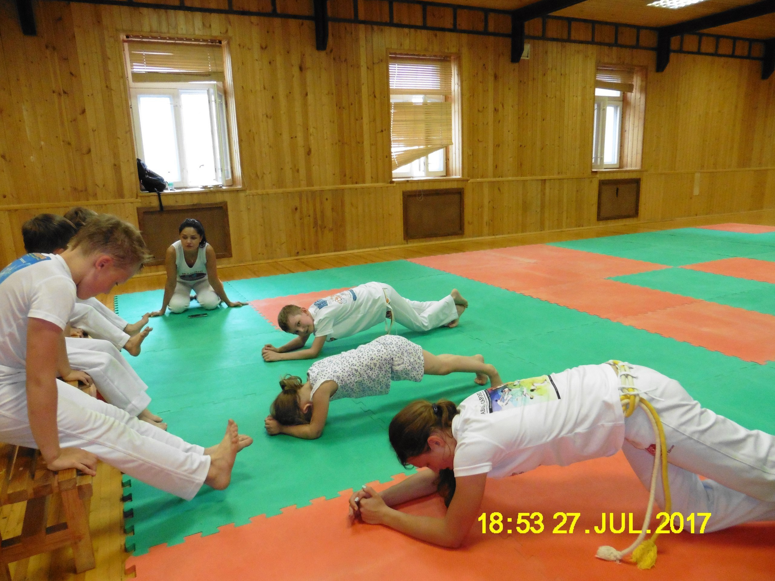 Тренировочный процесс. Капоэйра в Казани ABADÁ-Capoeira