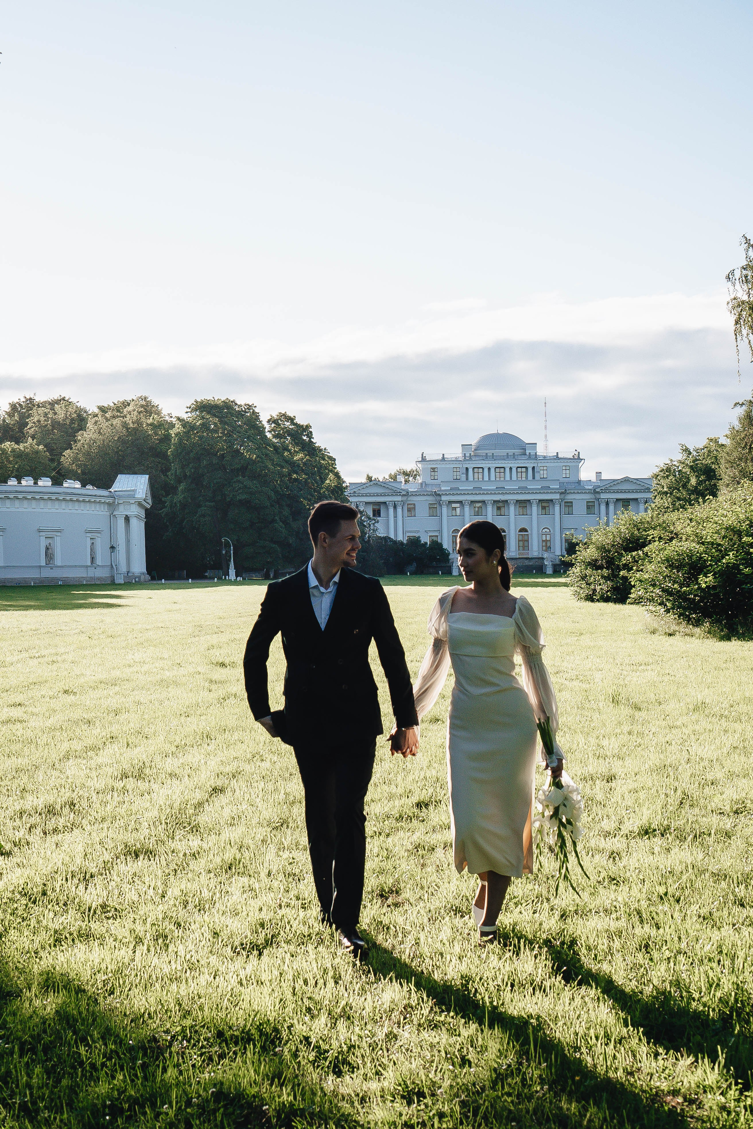 СВАДЕБНАЯ СЬЕМКА НА РАССВЕТЕ НА ЕЛАГИНОМ ОСТОРОВЕ. Профессиональный фотограф, Санкт-Петербург — Виктория Богомолова