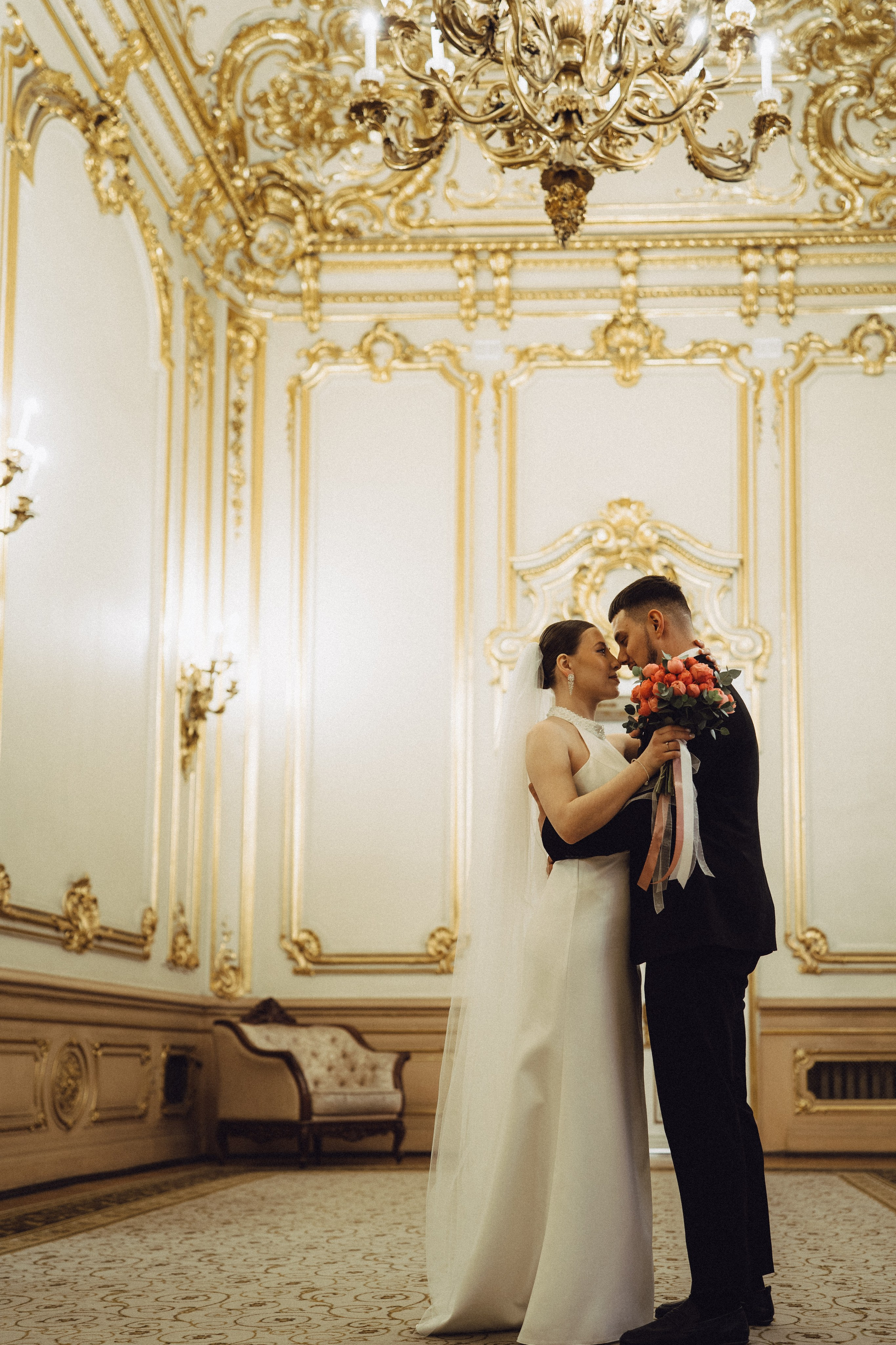 СВАДЕБНАЯ СЬЕМКА В ПЕВОМ ДВОРЦЕ БРАКОСОЧЕТАНИЯ. Профессиональный фотограф, Санкт-Петербург — Виктория Богомолова