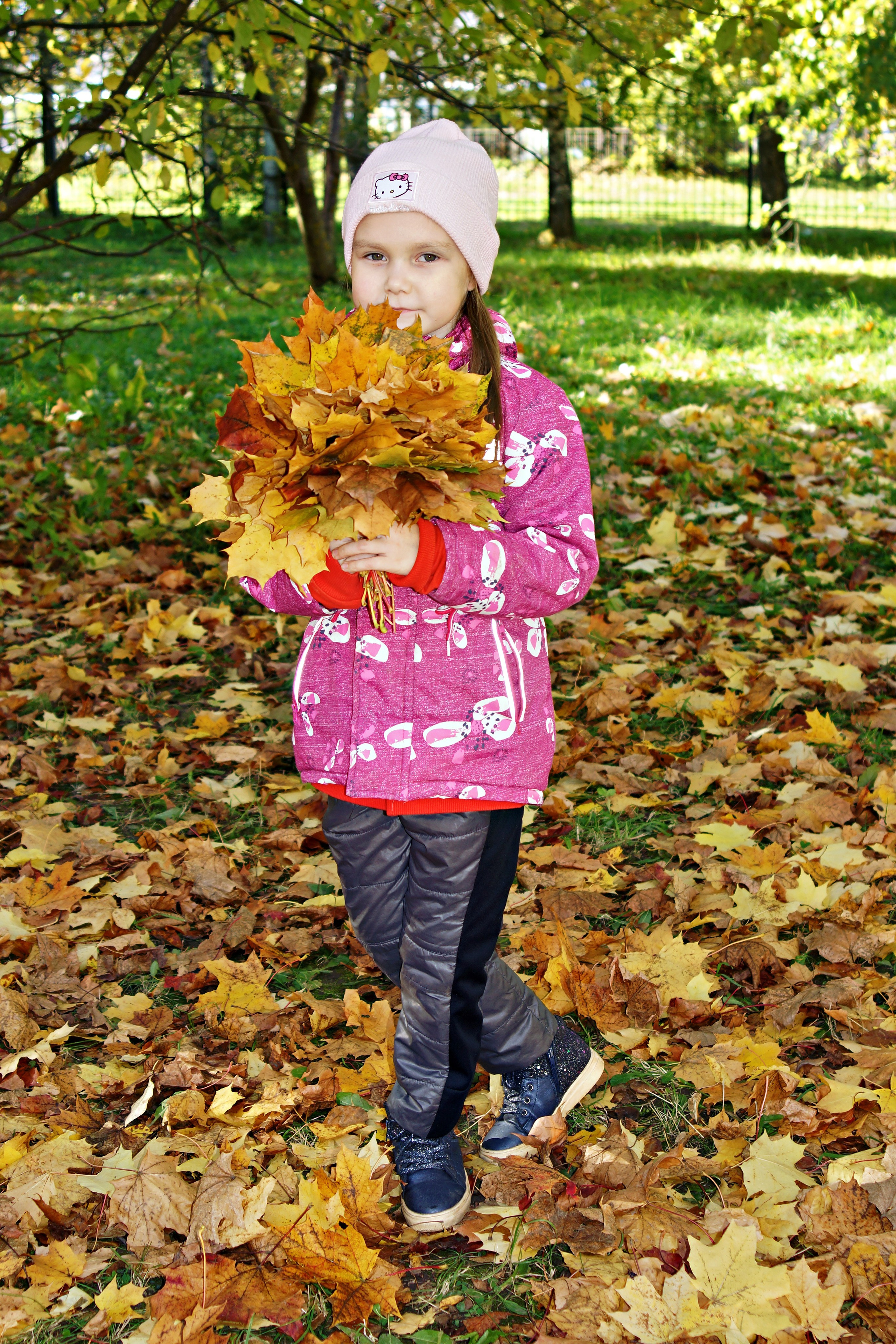 Осенняя фотосессия в детском саду г. Йошкар-Ола