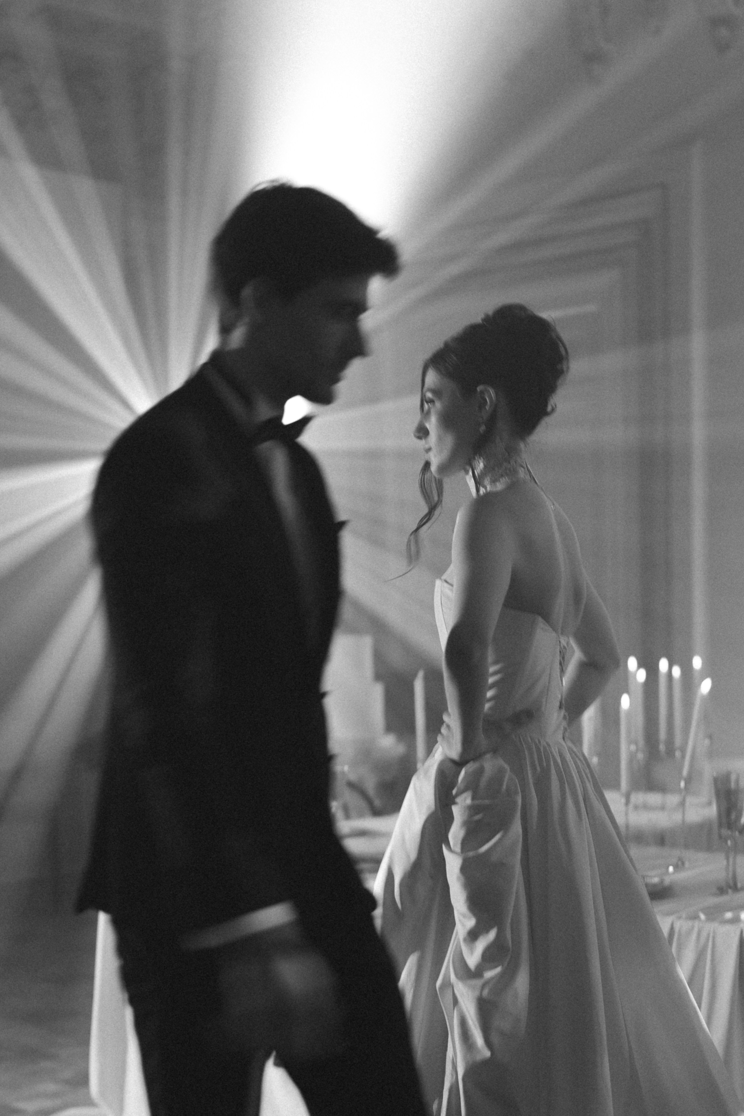 Ужин при свечах. Свадебный и репортажный фотограф Москва