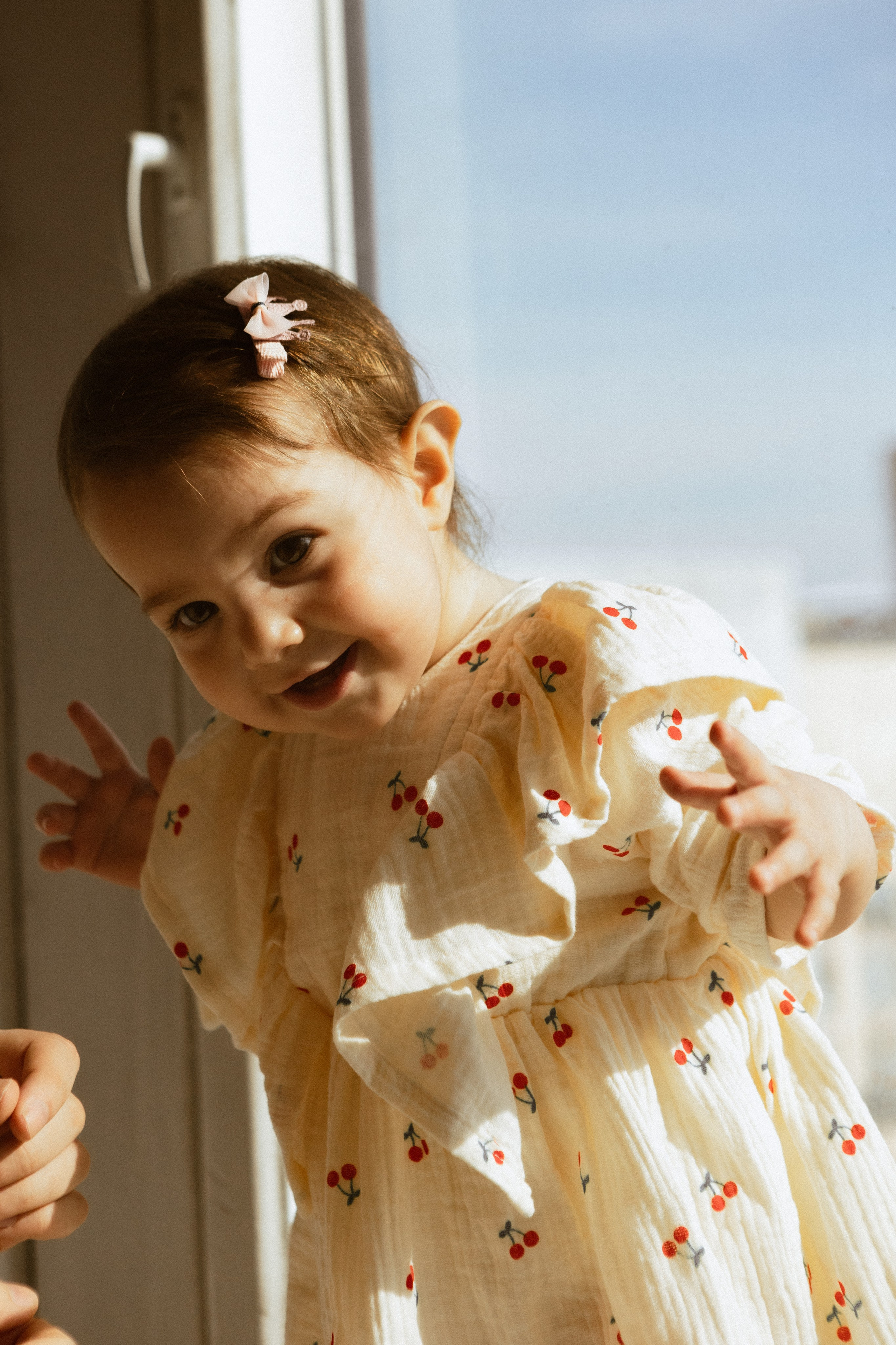 Семейная фотосессия на день рожденья девочки 1 год в студии