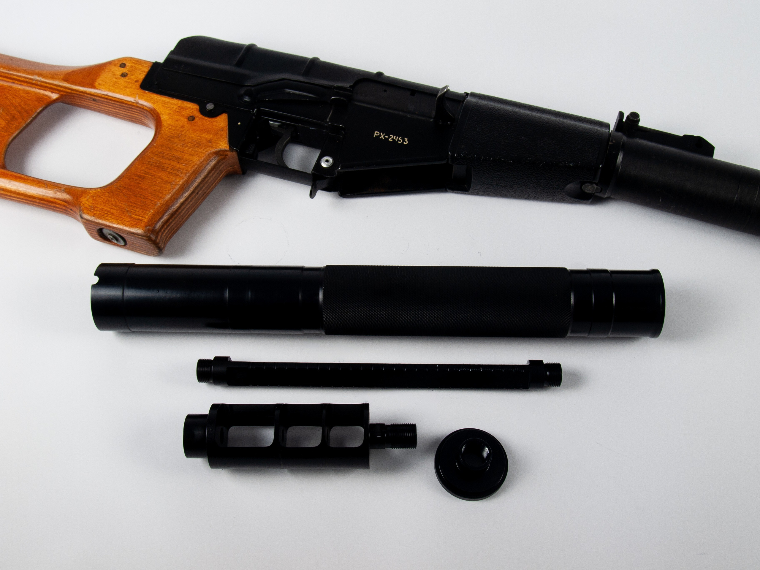 развеска страйкбольного привода ас вал и всс винторез