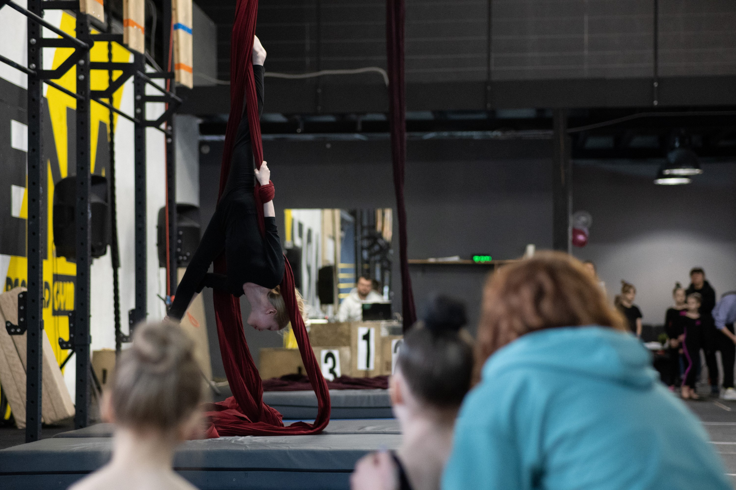 Внутриклубные соревнования по воздушной гимнастике 02.04.23