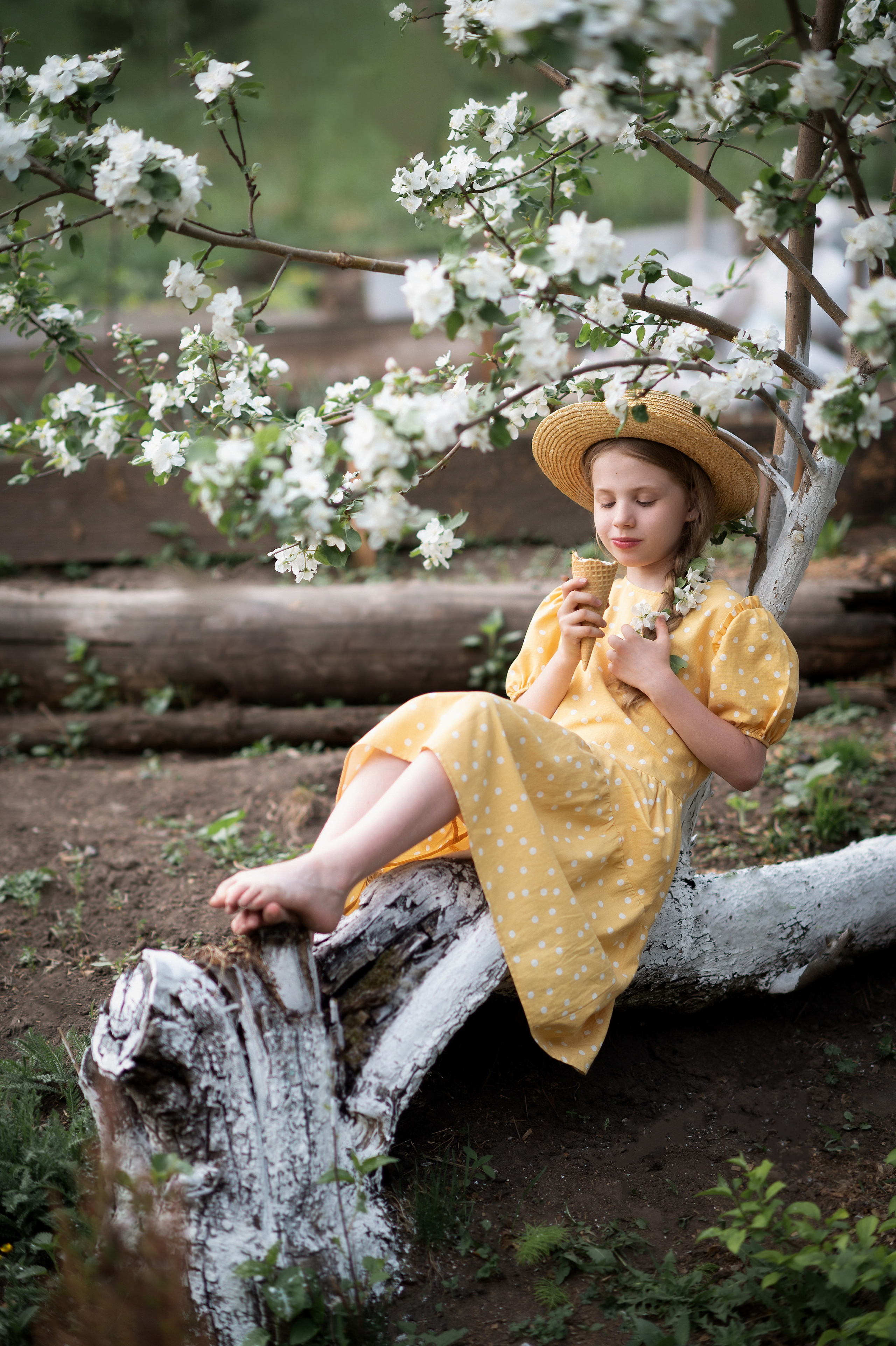 Дарина в гостях у бабушки. Семейный фотограф в Красноярске Надежда Кошелева
