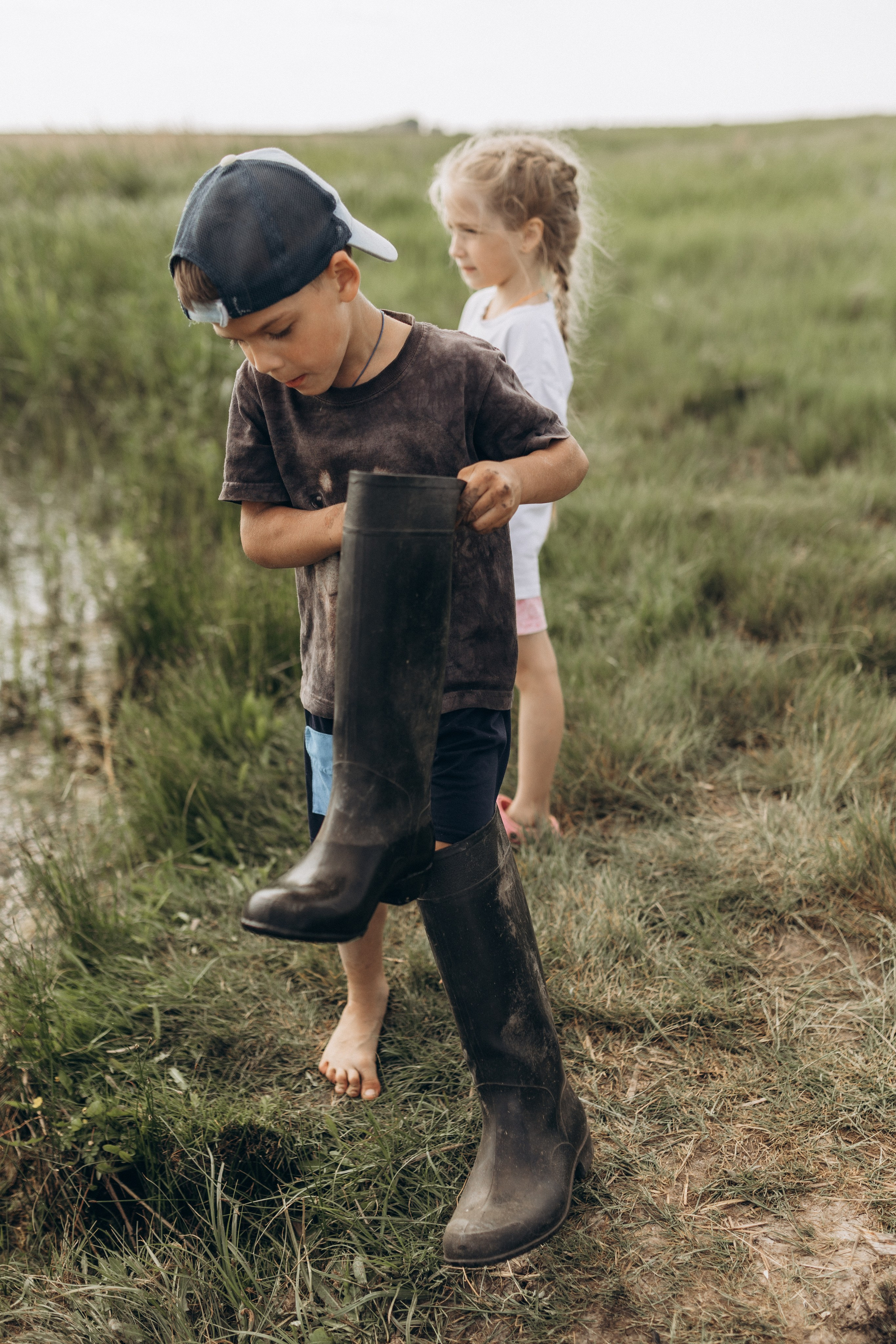 Семейная рыбалка. Семейный фотограф lifestyle в Новосибирске Елена Шпилевая