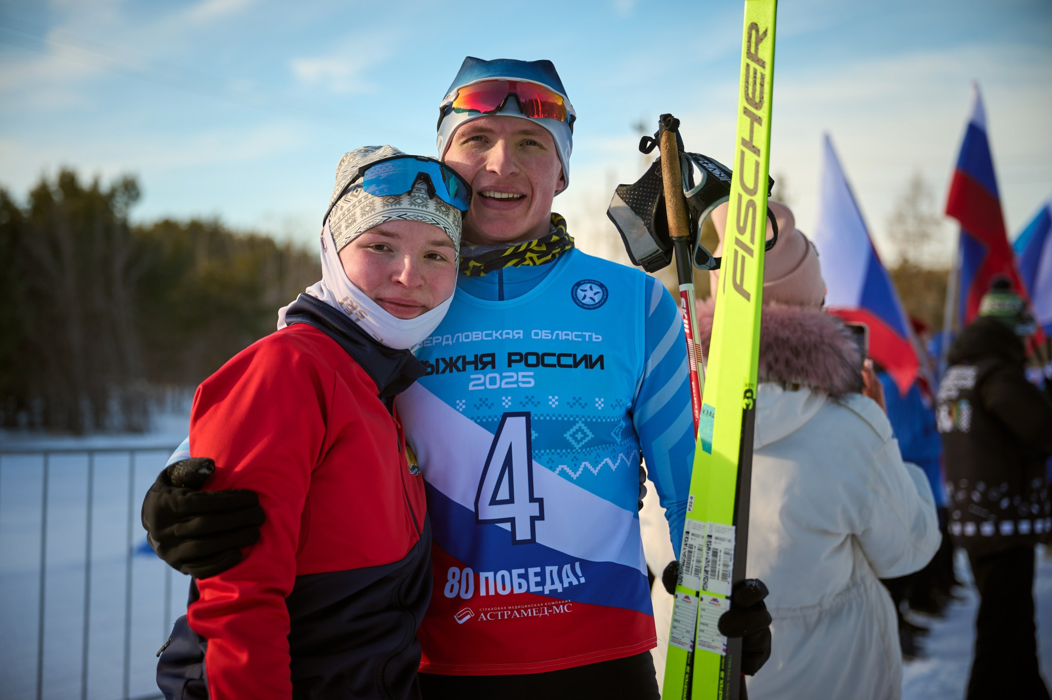 Лыжня России 2025. Мезенцев Евгений фотограф