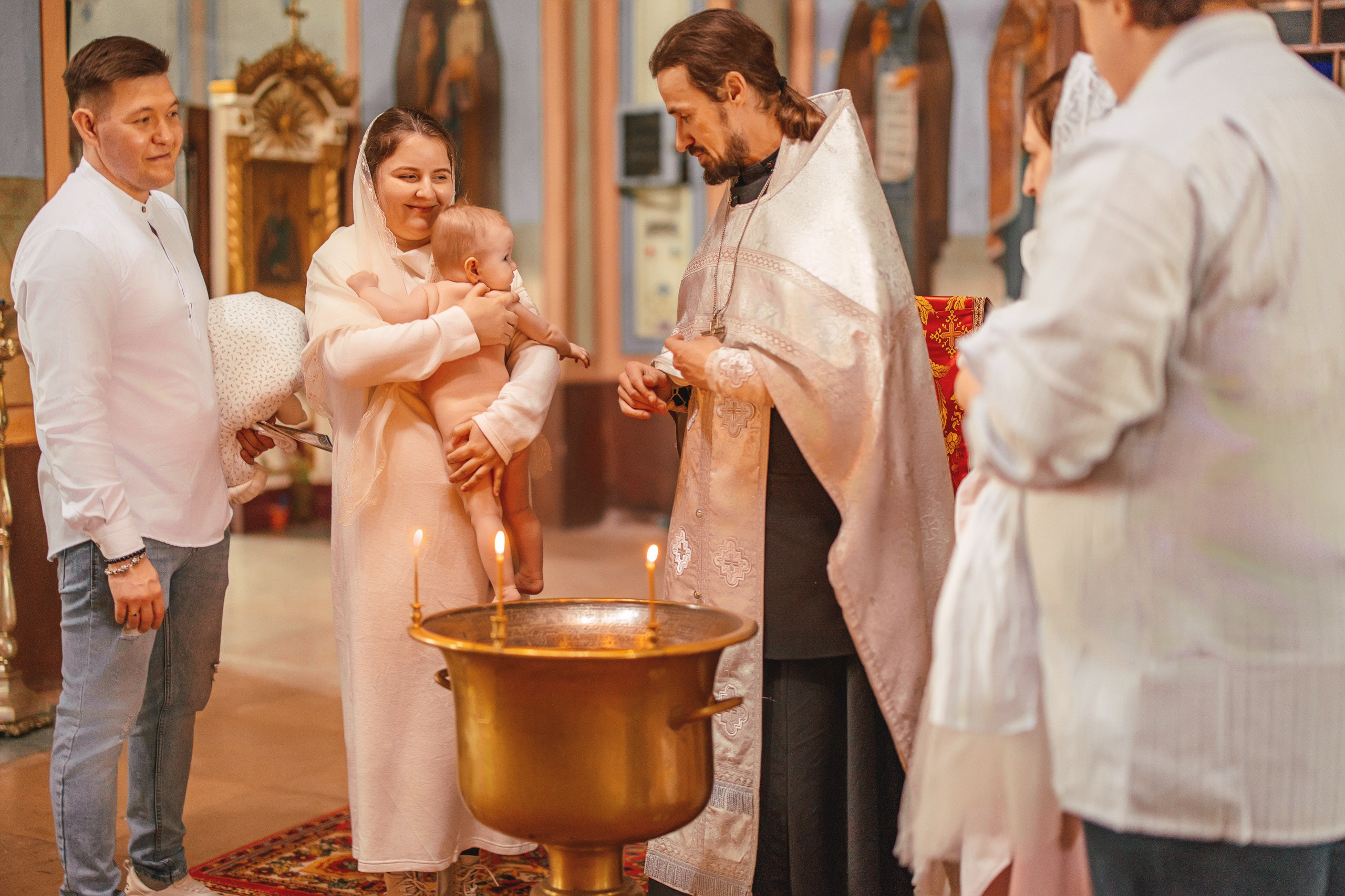 Крещение Евы. Александр Антонов. Профессиональный свадебный, репортажный фотограф в Москве, Подольске. Фото+Видео на любой праздник