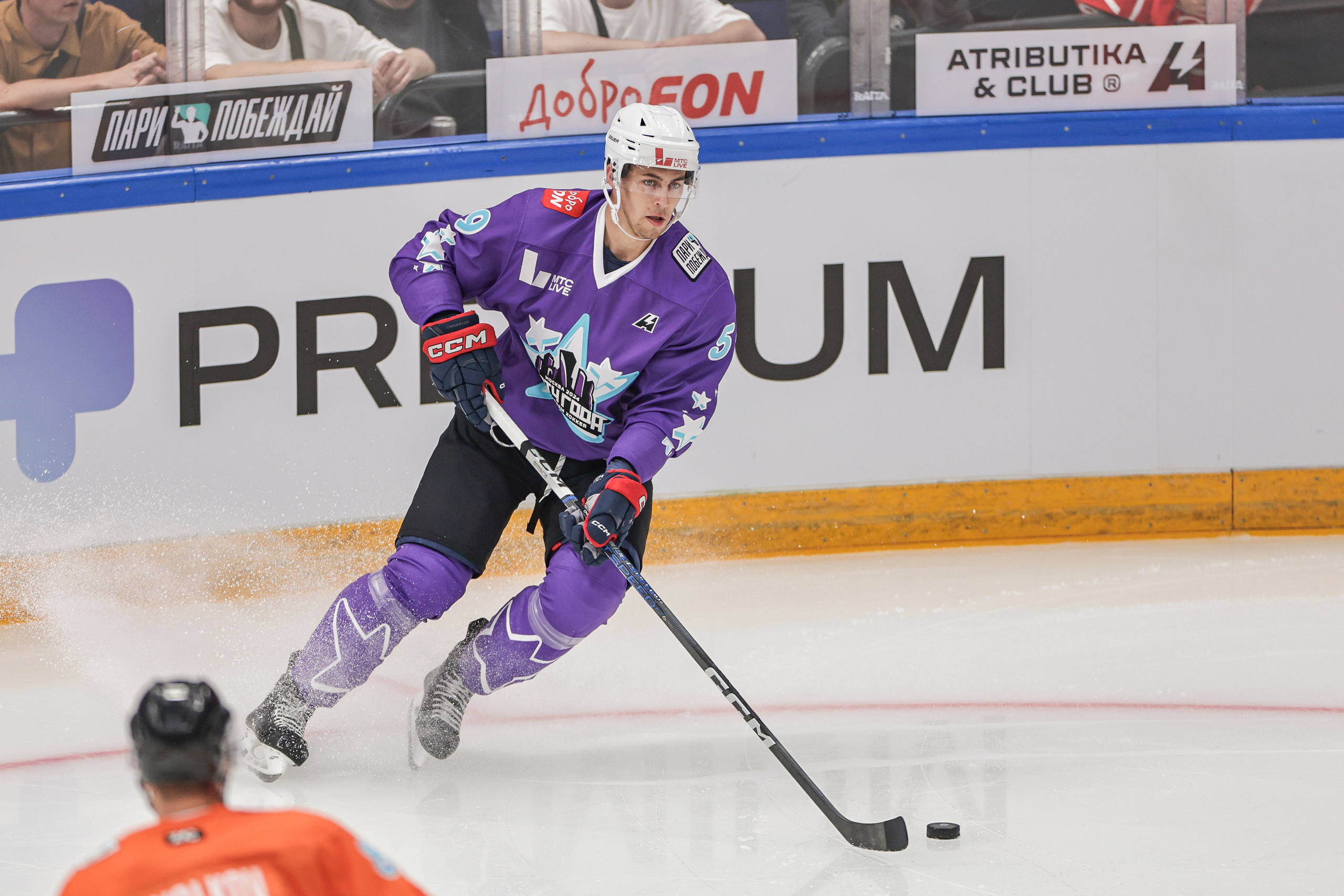 Матч года 2024: Игроки НХЛ против Игроков КХЛ. Спортивный репортажный фотограф Казань Нафис Сиразетдинов