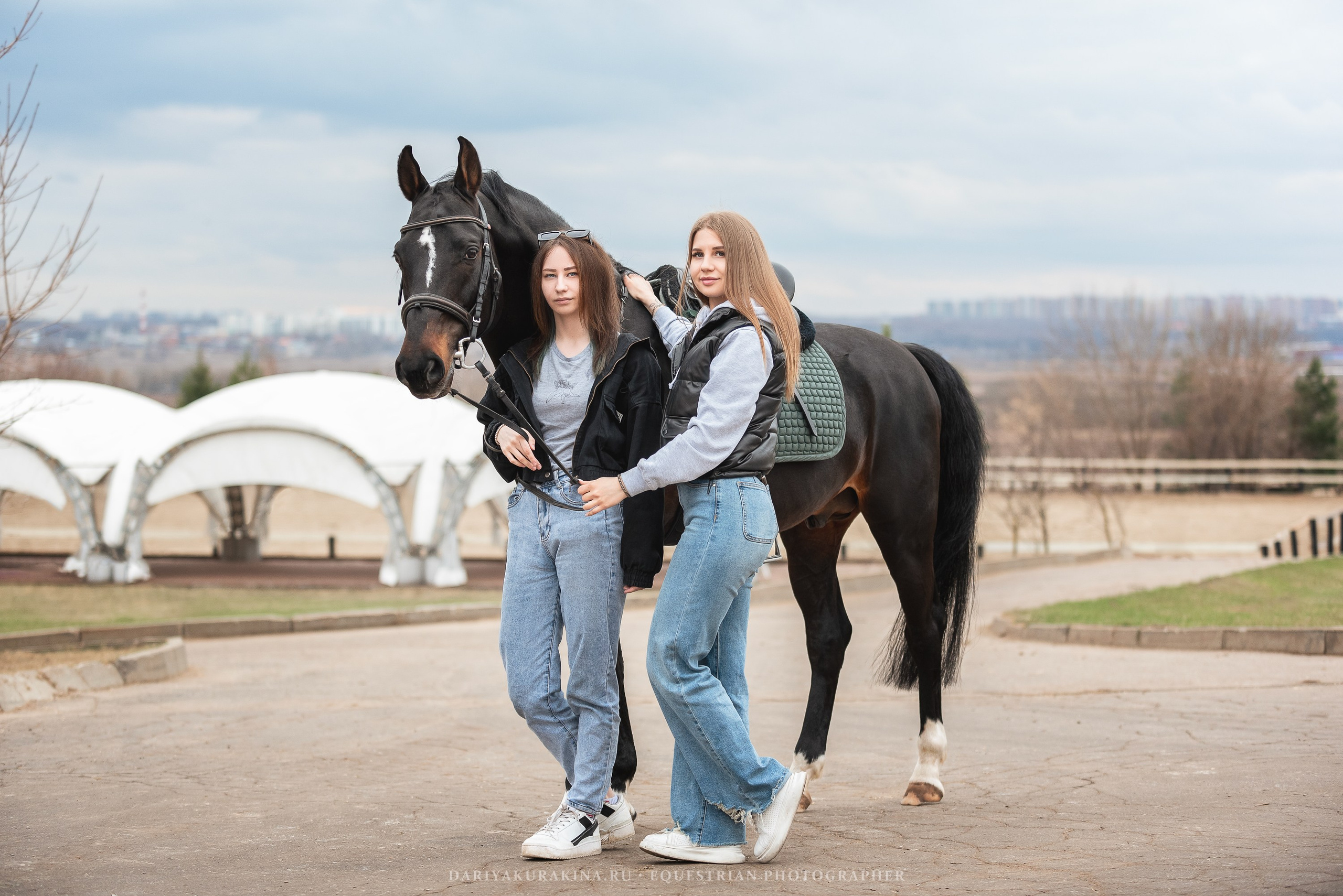 Вероника и Анастасия, Кливленд HORSIO. Конный фотограф Куракина Дарья • Фотосессии с лошадьми