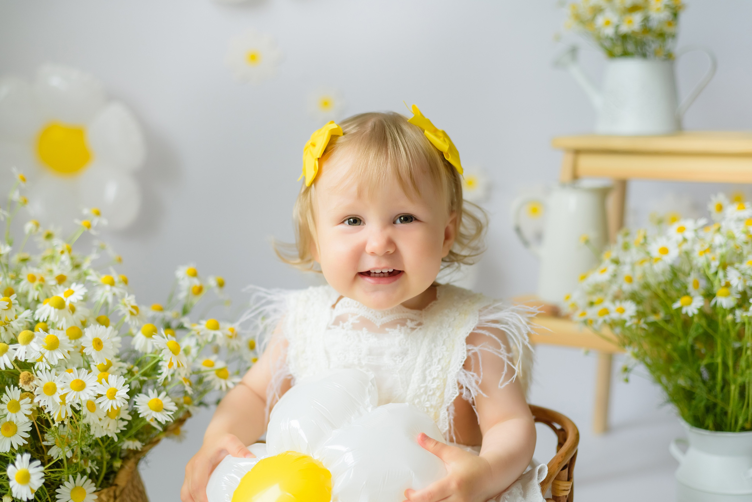 Фотопроект «Ромашки» Алиса. Детский Фотограф |Фотограф на годик в Брянске Ирина Романова